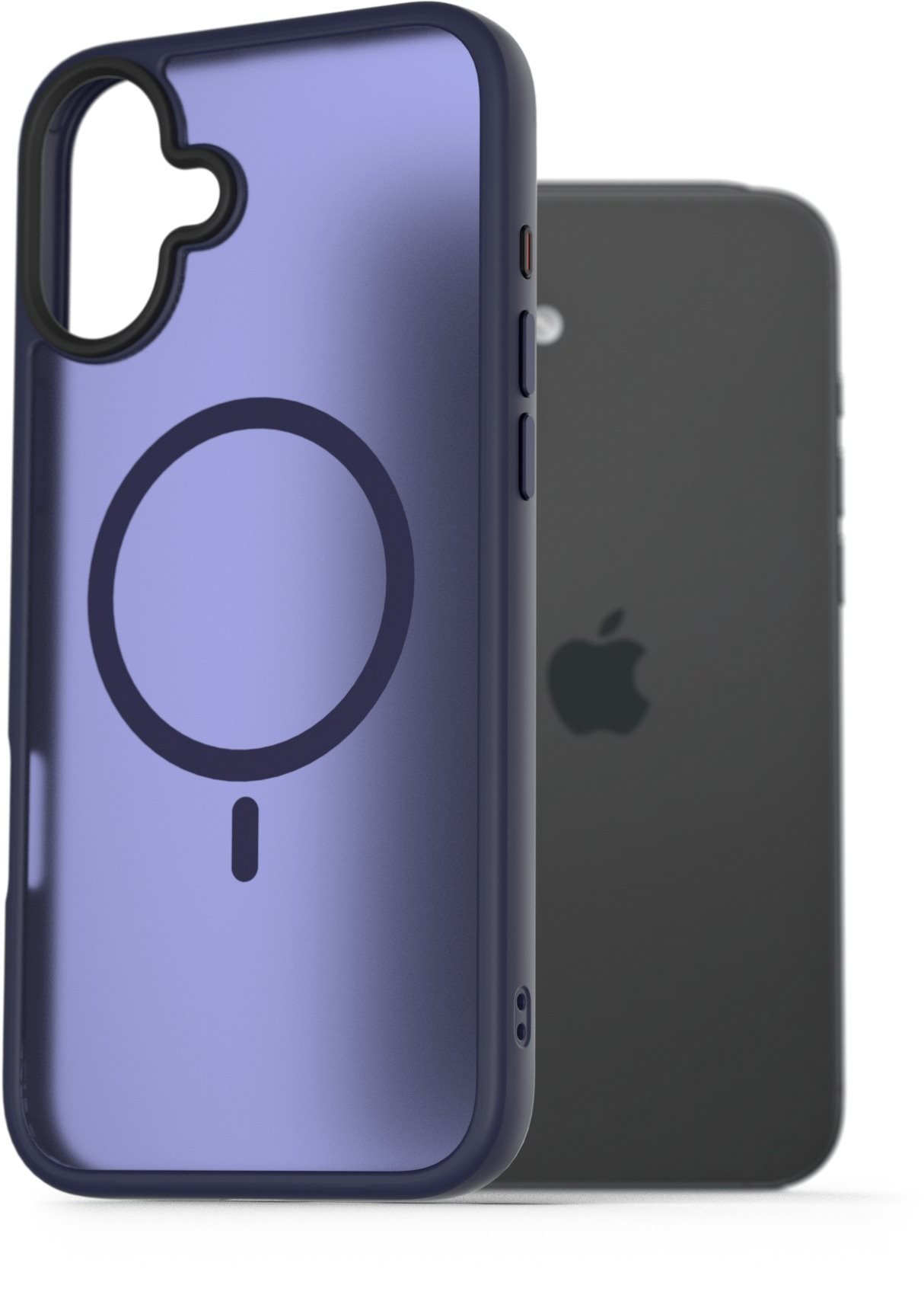AlzaGuard Matte Case Compatible with Magsafe na iPhone 16 Plus svetlofialový