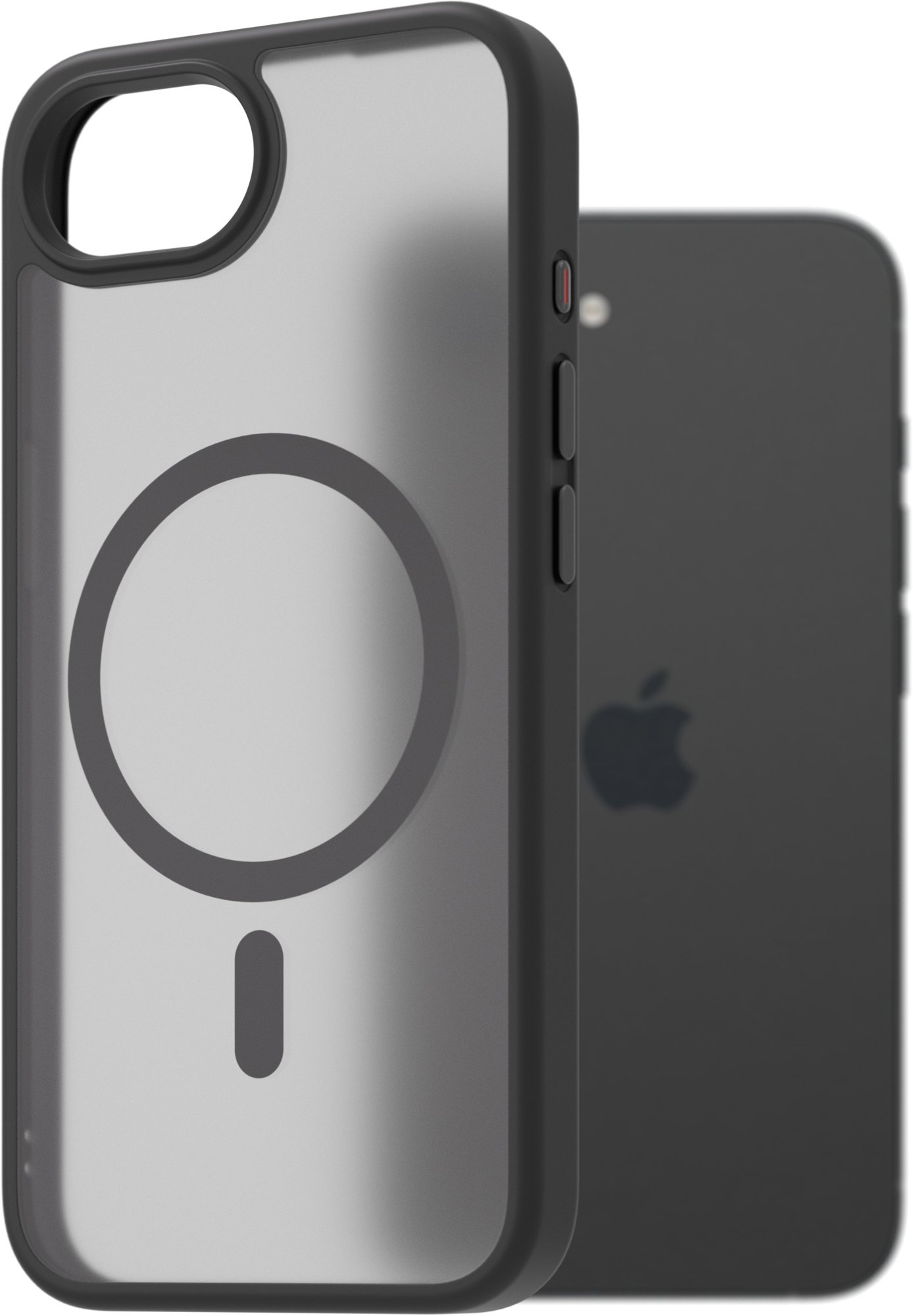AlzaGuard Matte Case Compatible with Magsafe pre iPhone 16e čierny