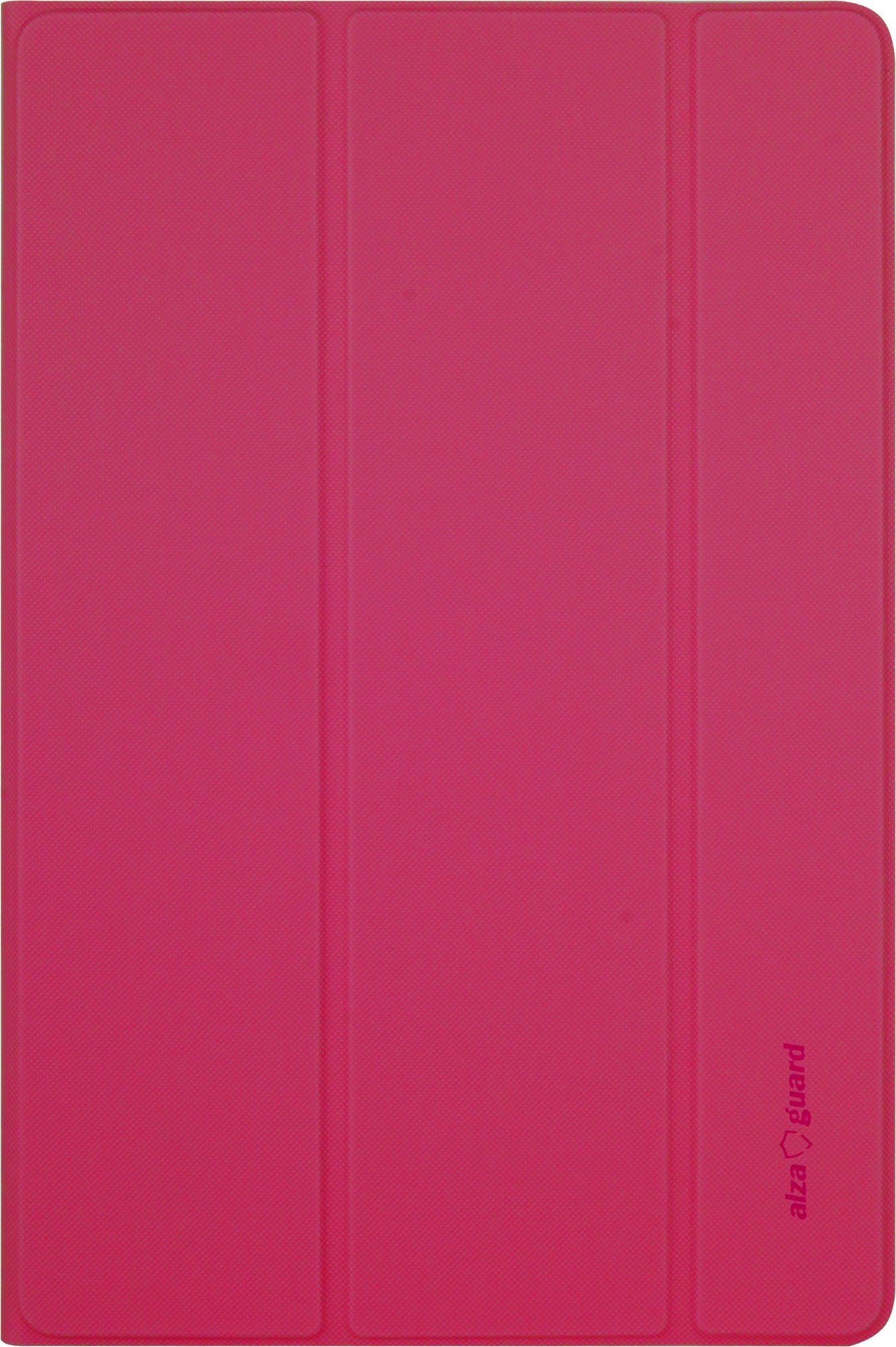 AlzaGuard Protective Flip Cover na Samsung Galaxy Tab S10 FE+ – malinovo červené