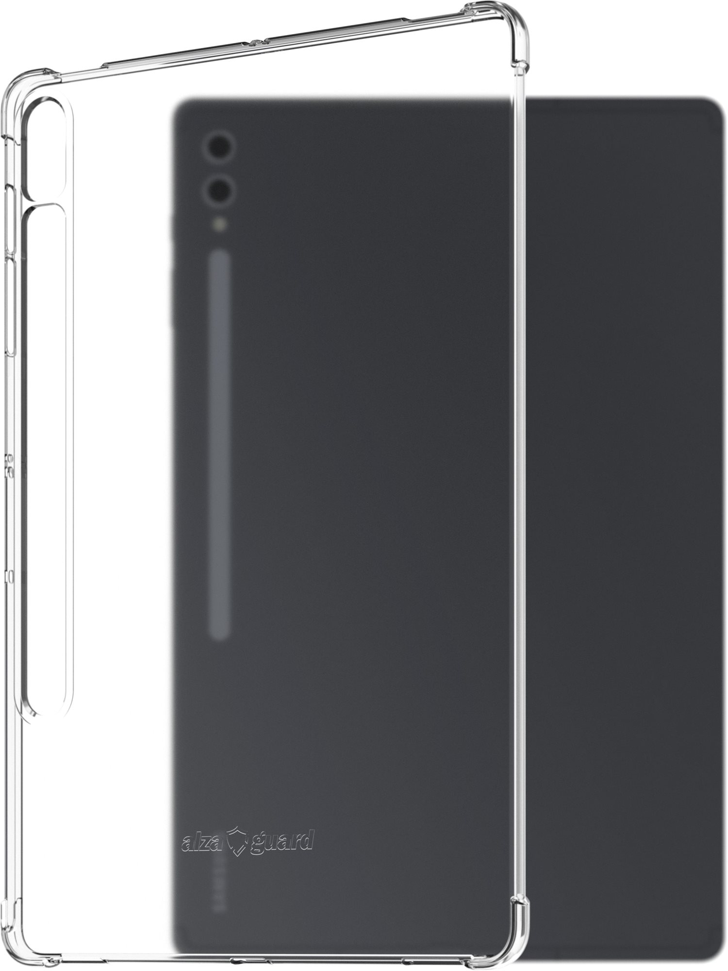 AlzaGuard Crystal Clear TPU Case pre Samsung Galaxy Tab S9+ / S9 FE+ / S10+