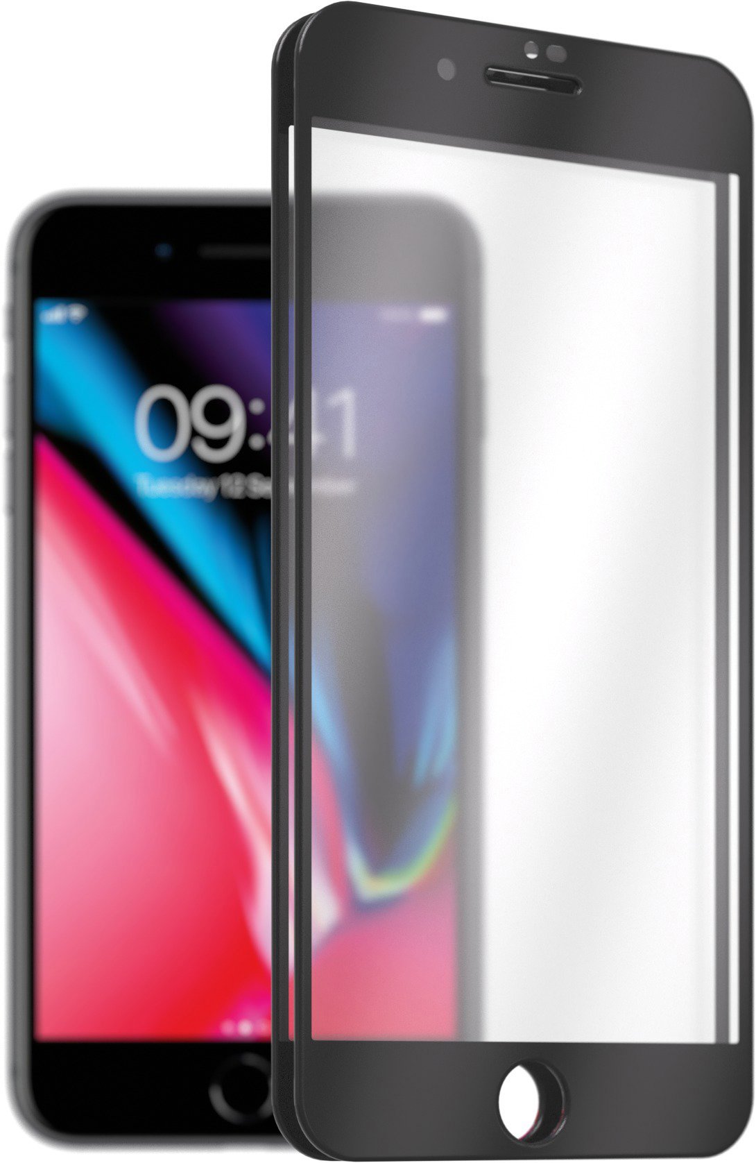 AlzaGuard 2.5D FullCover Glass na iPhone 7 Plus/8 Plus – 2 ks v balení