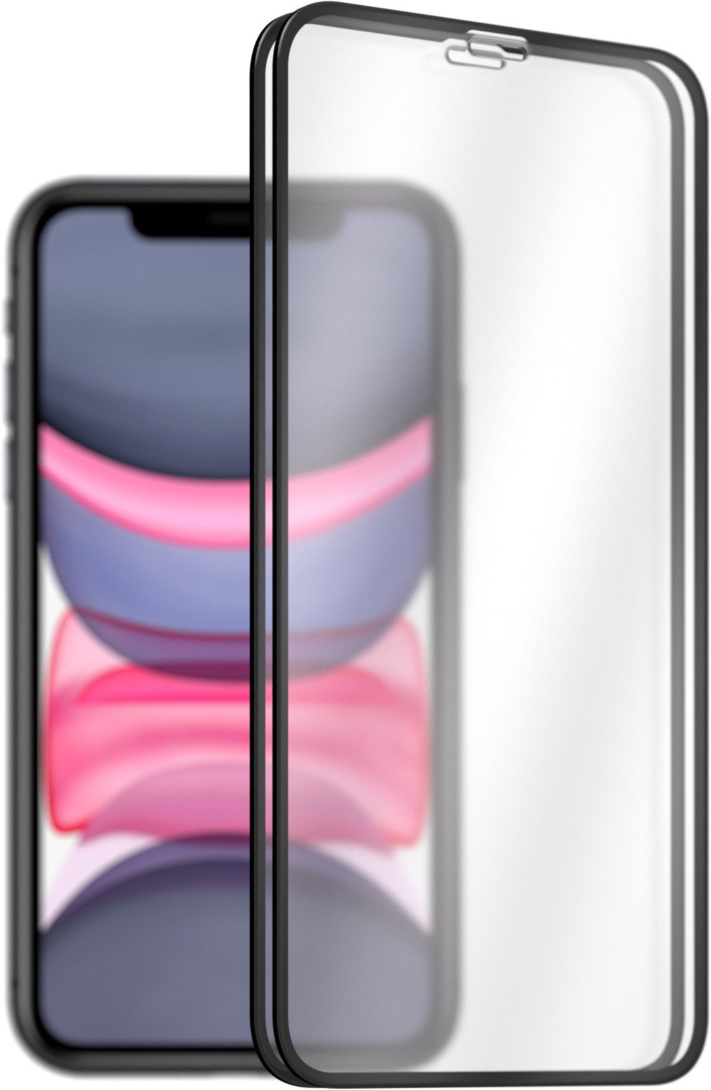 AlzaGuard 2.5D FullCover Glass na iPhone 11/XR – 2 ks v balení