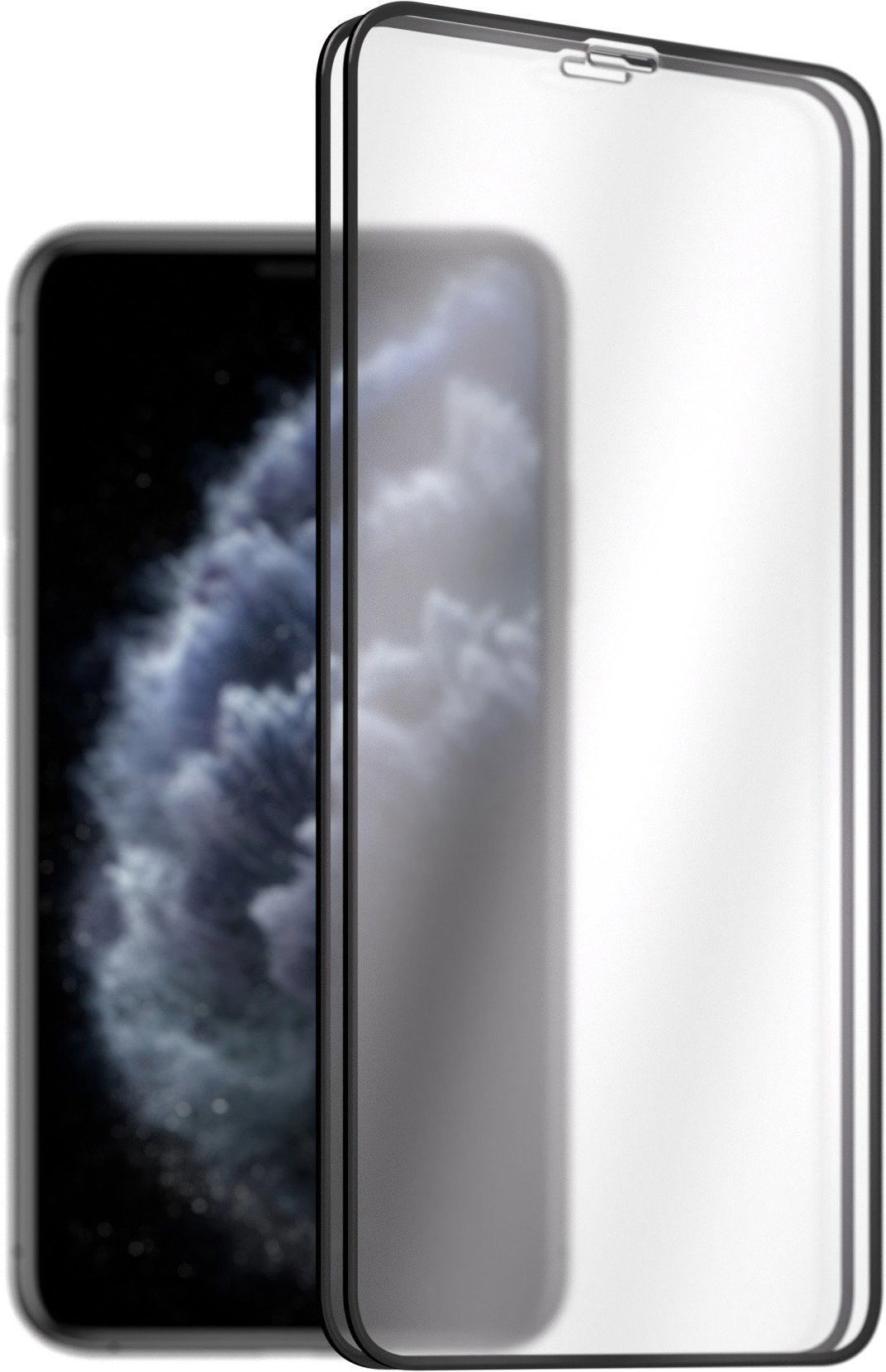 AlzaGuard 2.5D FullCover Glass na iPhone 11 Pro Max/XS MAX – 2 ks v balení