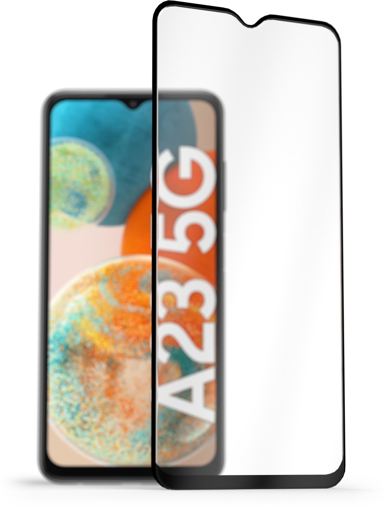 AlzaGuard 2.5D FullCover Glass Protector na Samsung Galaxy A23 5G