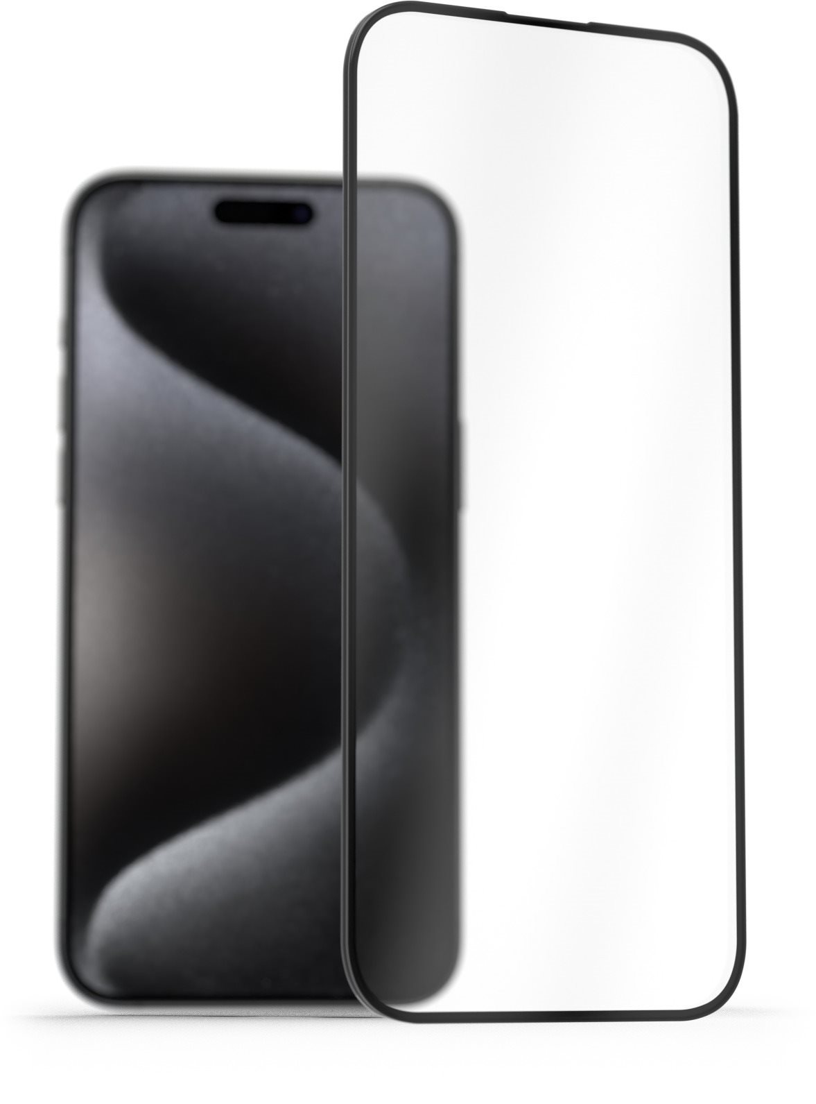 AlzaGuard 2.5D FullCover Glass Protector pre iPhone 15 Pro Max