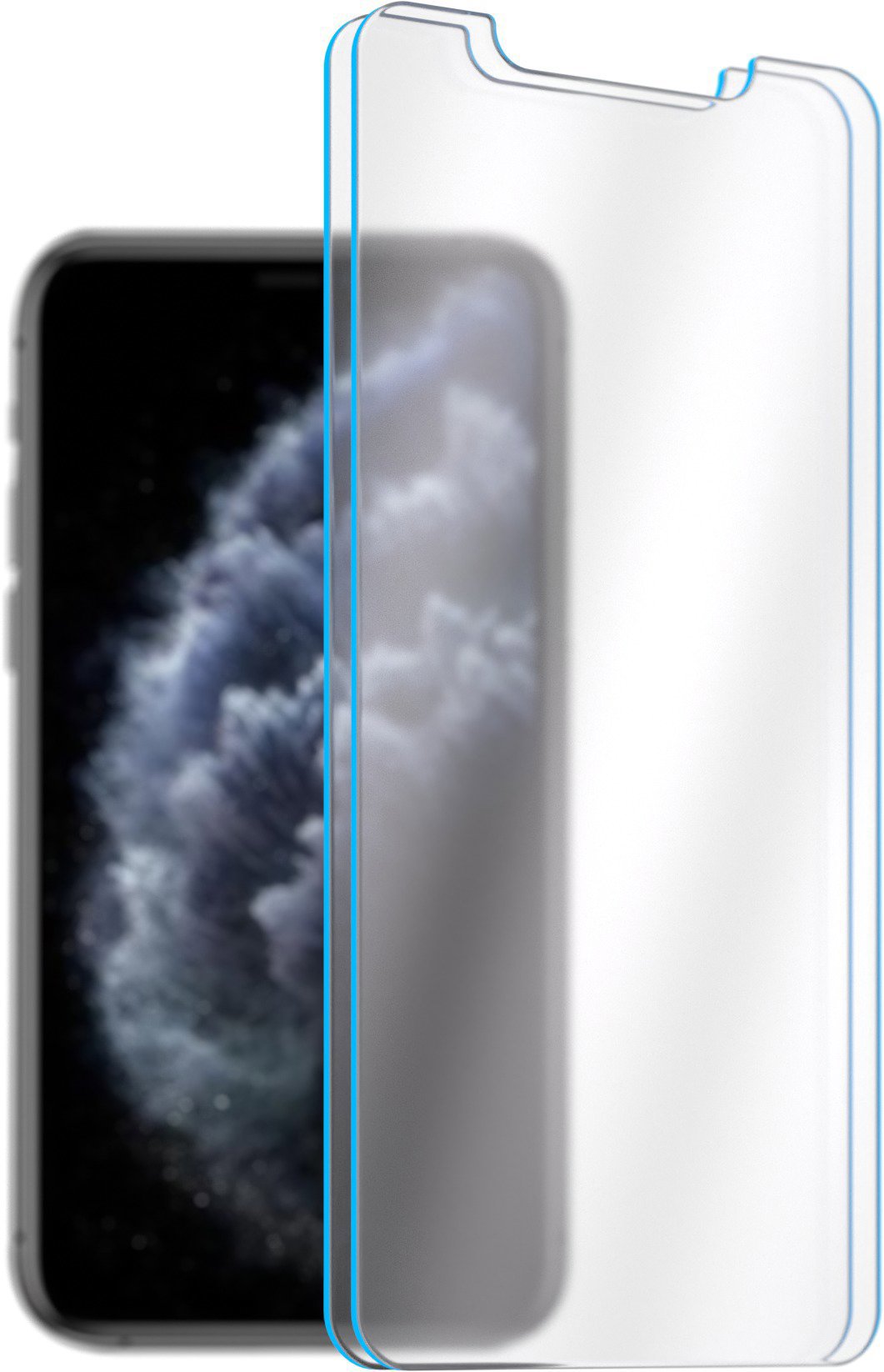 AlzaGuard 2.5D Case Friendly Glass na iPhone 11 Pro Max/XS Max – 2 ks v balení