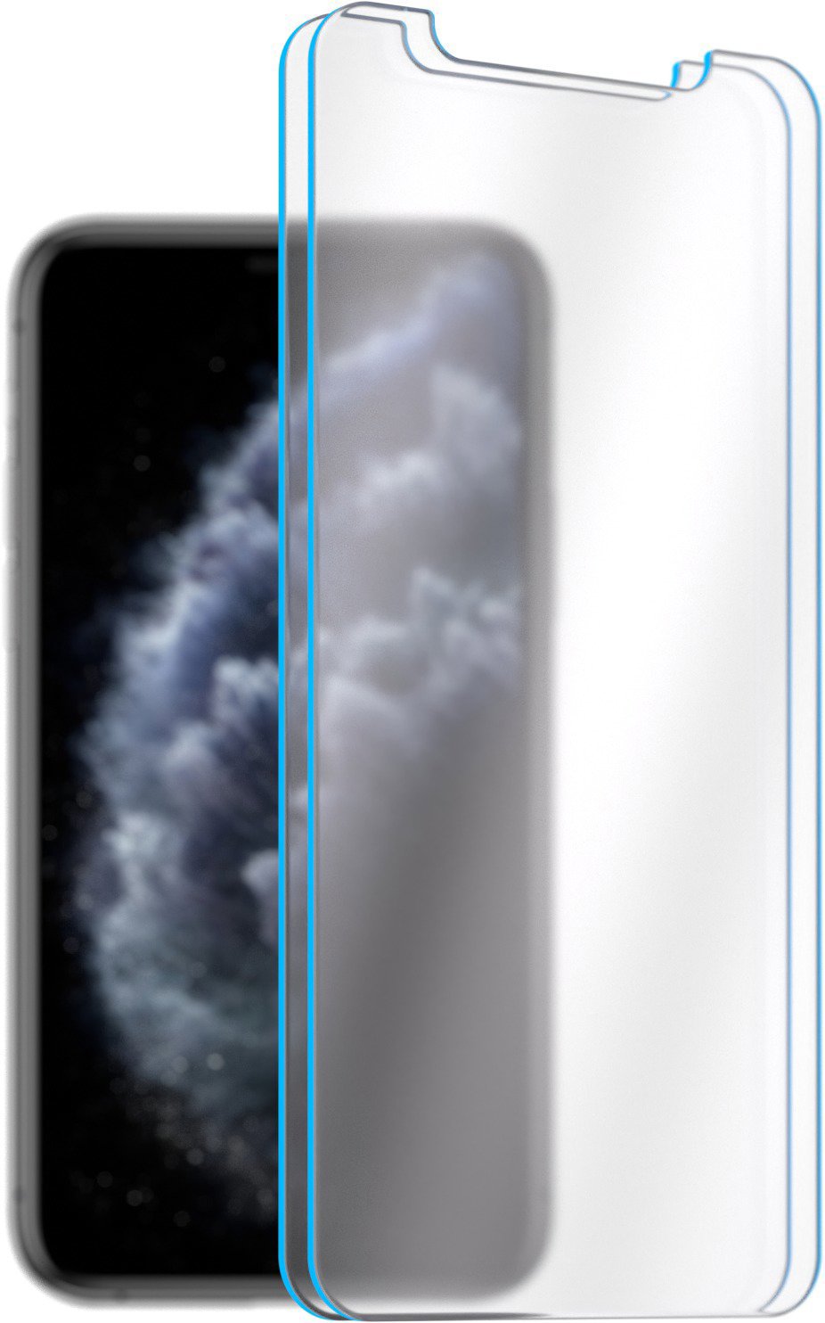 AlzaGuard 2.5D Case Friendly Glass na iPhone 11 Pro/X/XS – 2 ks v balení