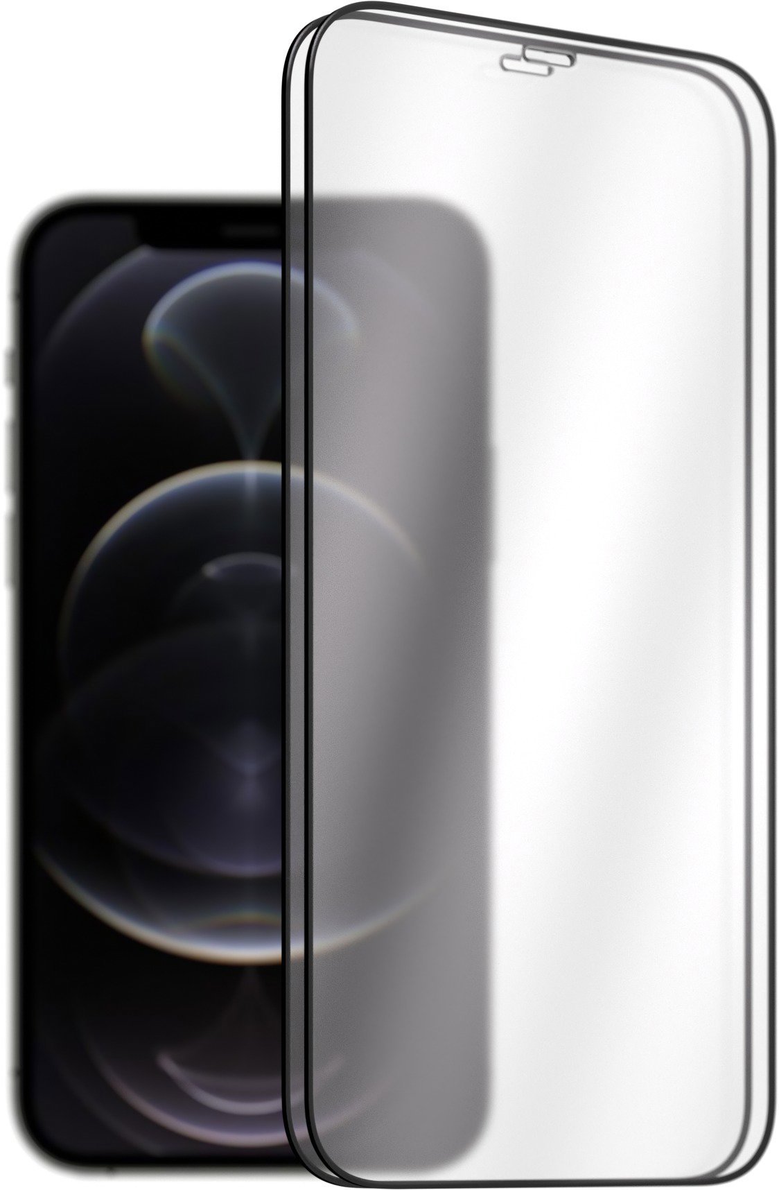AlzaGuard 2.5D FullCover Glass na iPhone 12 Pro Max – 2 ks v balení