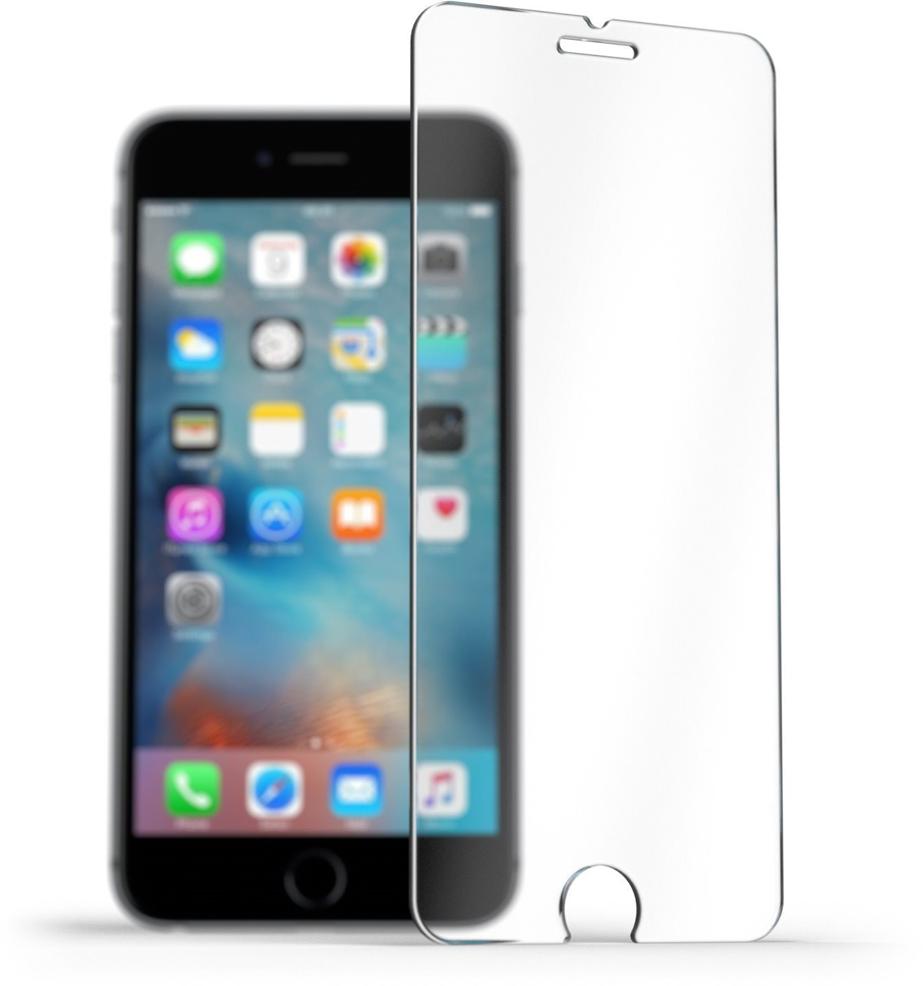 AlzaGuard 2.5D Case Friendly Glass Protector na iPhone 6/6S