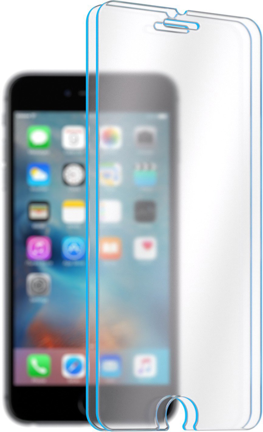 AlzaGuard 2.5D Case Friendly Glass na iPhone 6/6S – 2 ks v balení