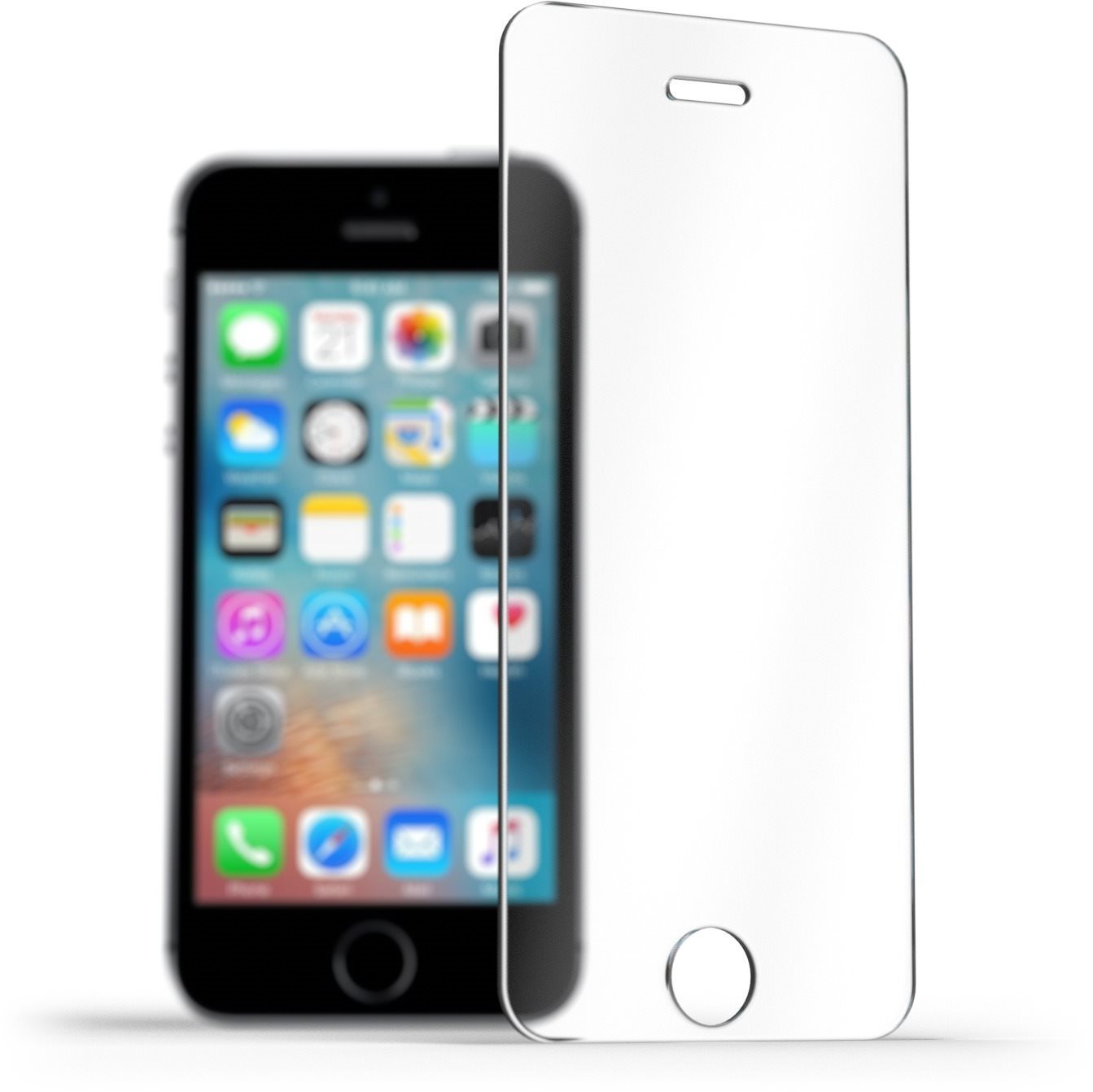 AlzaGuard 2.5D Case Friendly Glass Protector na iPhone 5/5S/SE