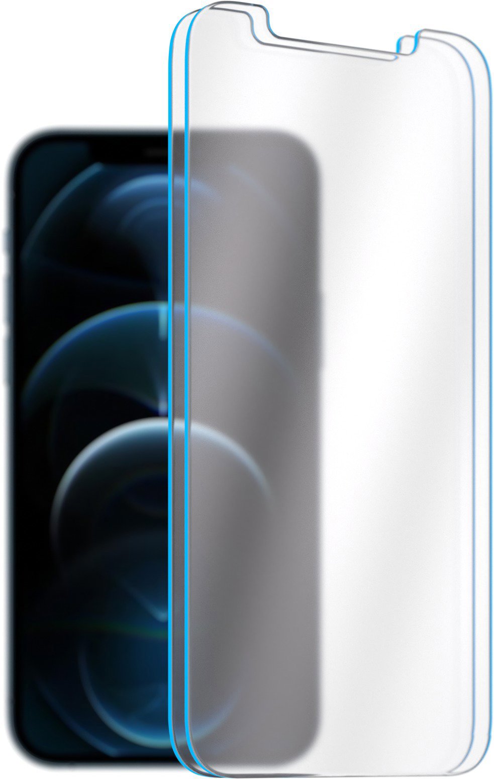 AlzaGuard 2.5D Case Friendly Glass na iPhone 12/12 Pro – 2 ks v balení