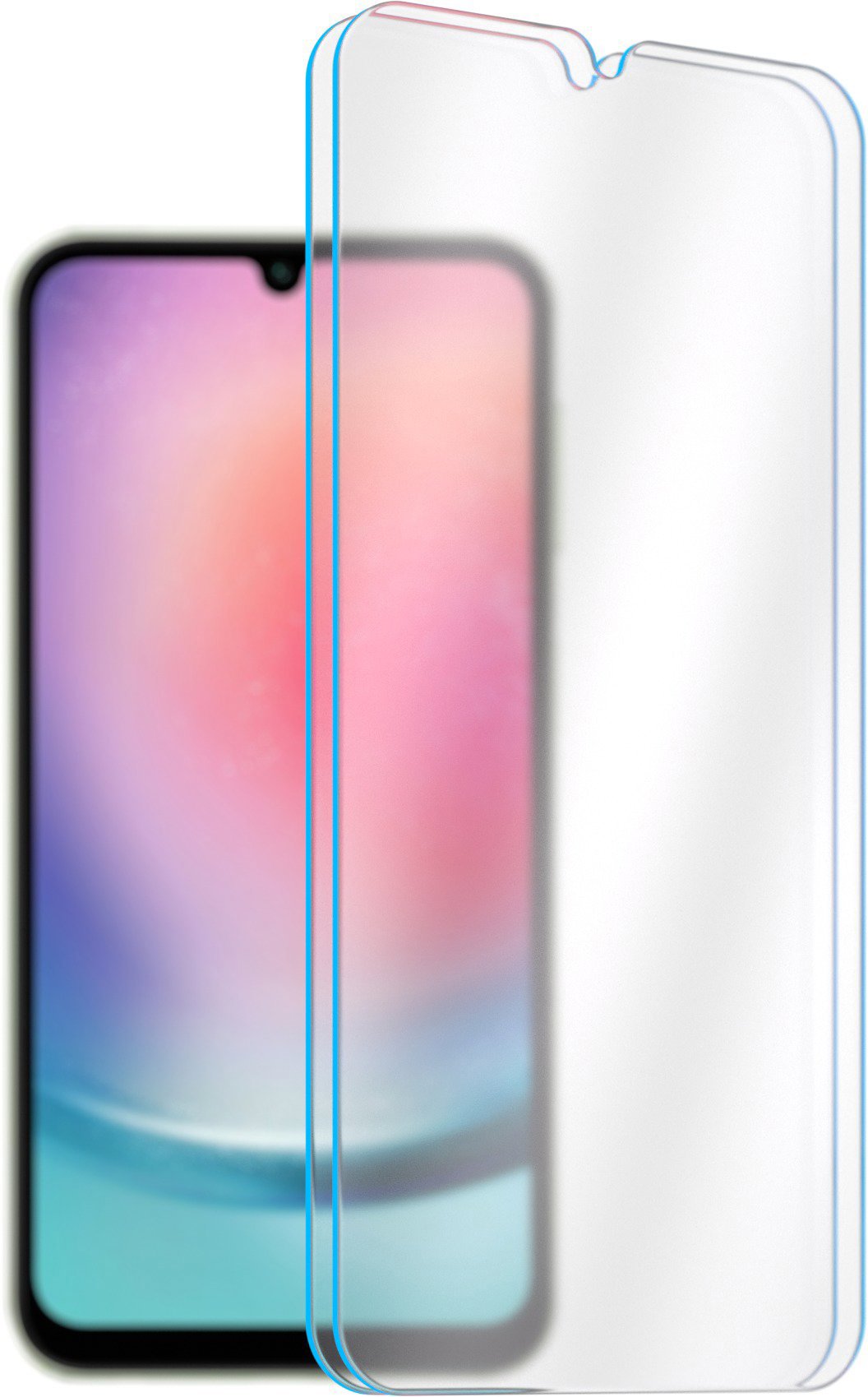 AlzaGuard 2.5D Case Friendly Glass na Samsung Galaxy A24/A25 5G – 2 ks v balení