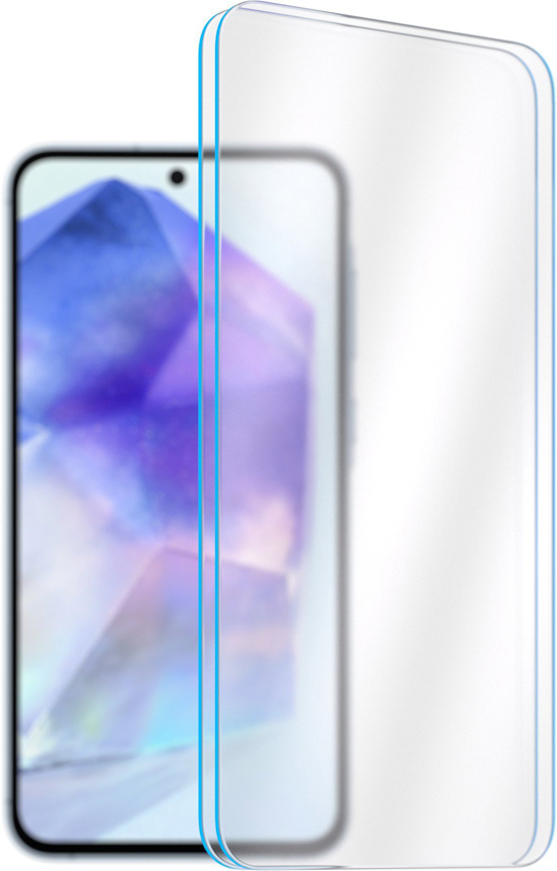 AlzaGuard 2.5D Case Friendly Glass na Samsung Galaxy A55 5G – 2 ks v balení