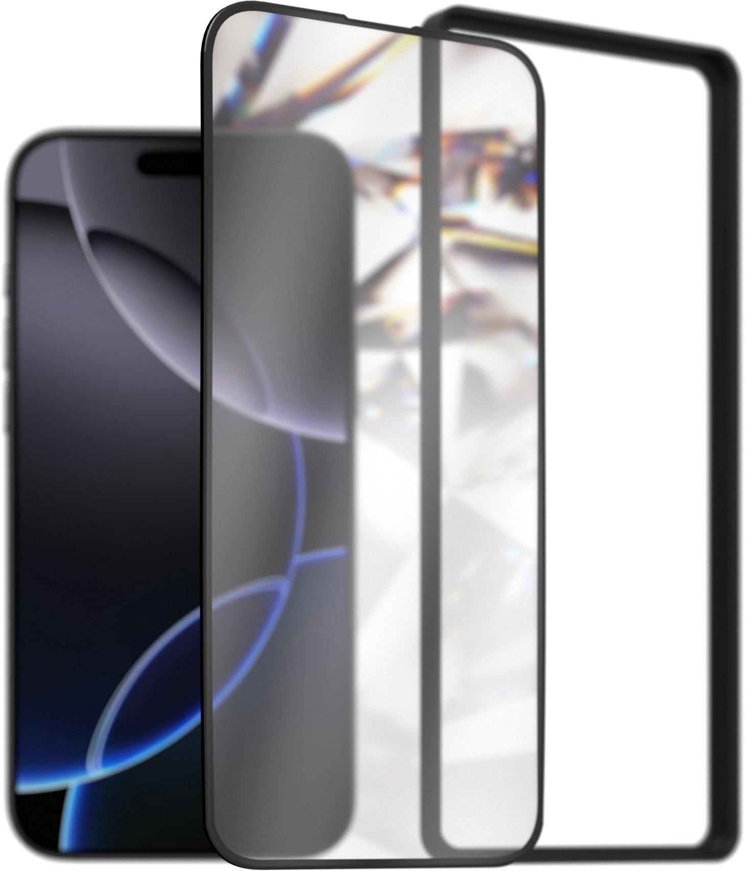 AlzaGuard 3D DiamondShiel Glass pre iPhone 16 Pro Max s inštalačným rámčekom