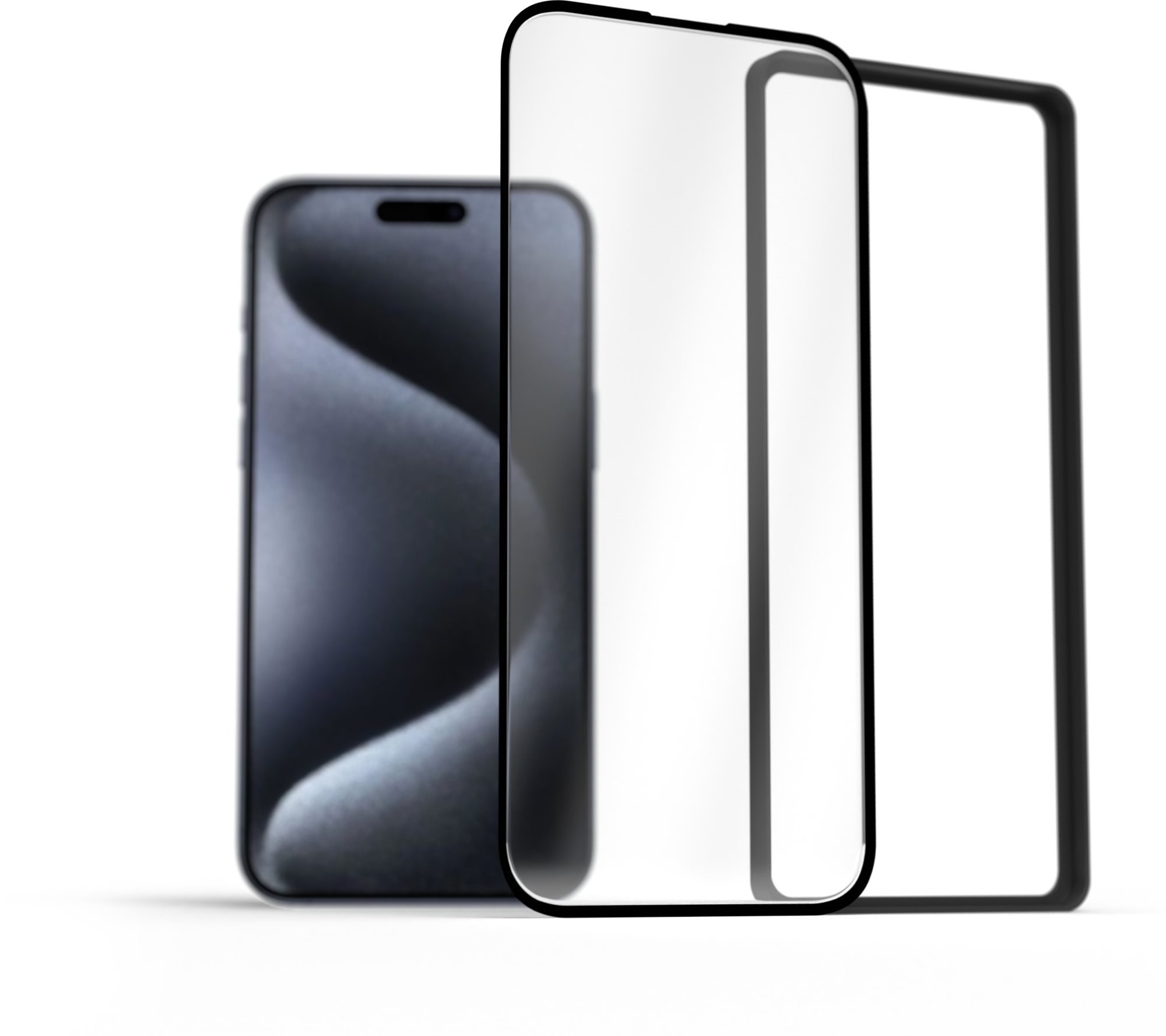 AlzaGuard 3D Elite Resin Glass na iPhone 15 Pro