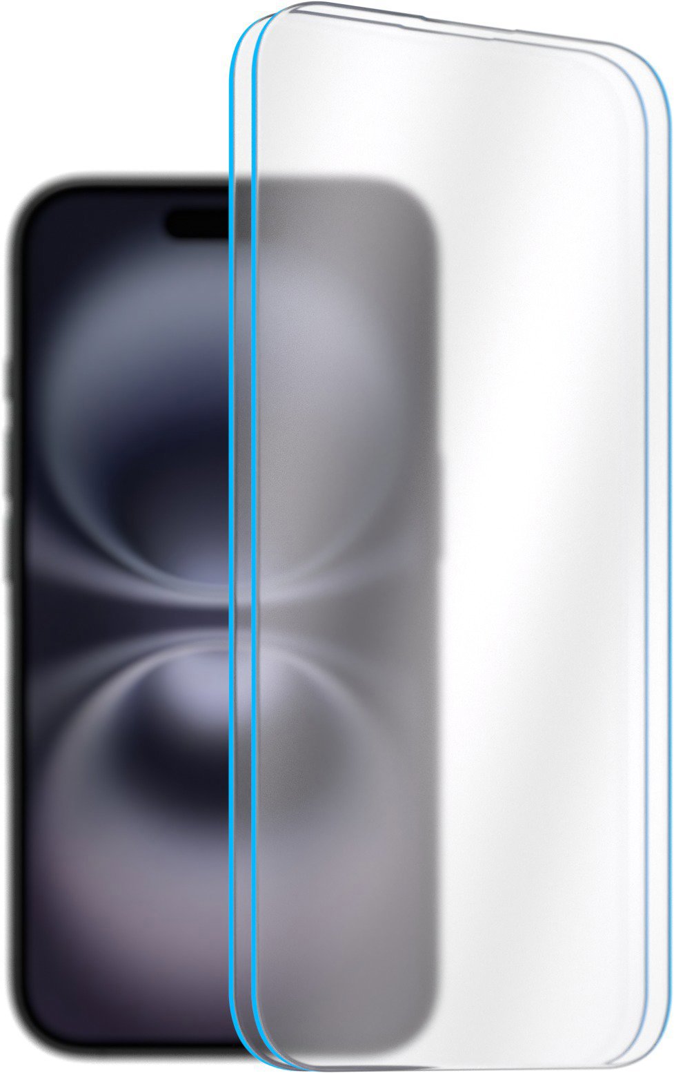 AlzaGuard 2.5D Case Friendly Glass na iPhone 16 – 2 ks v balení