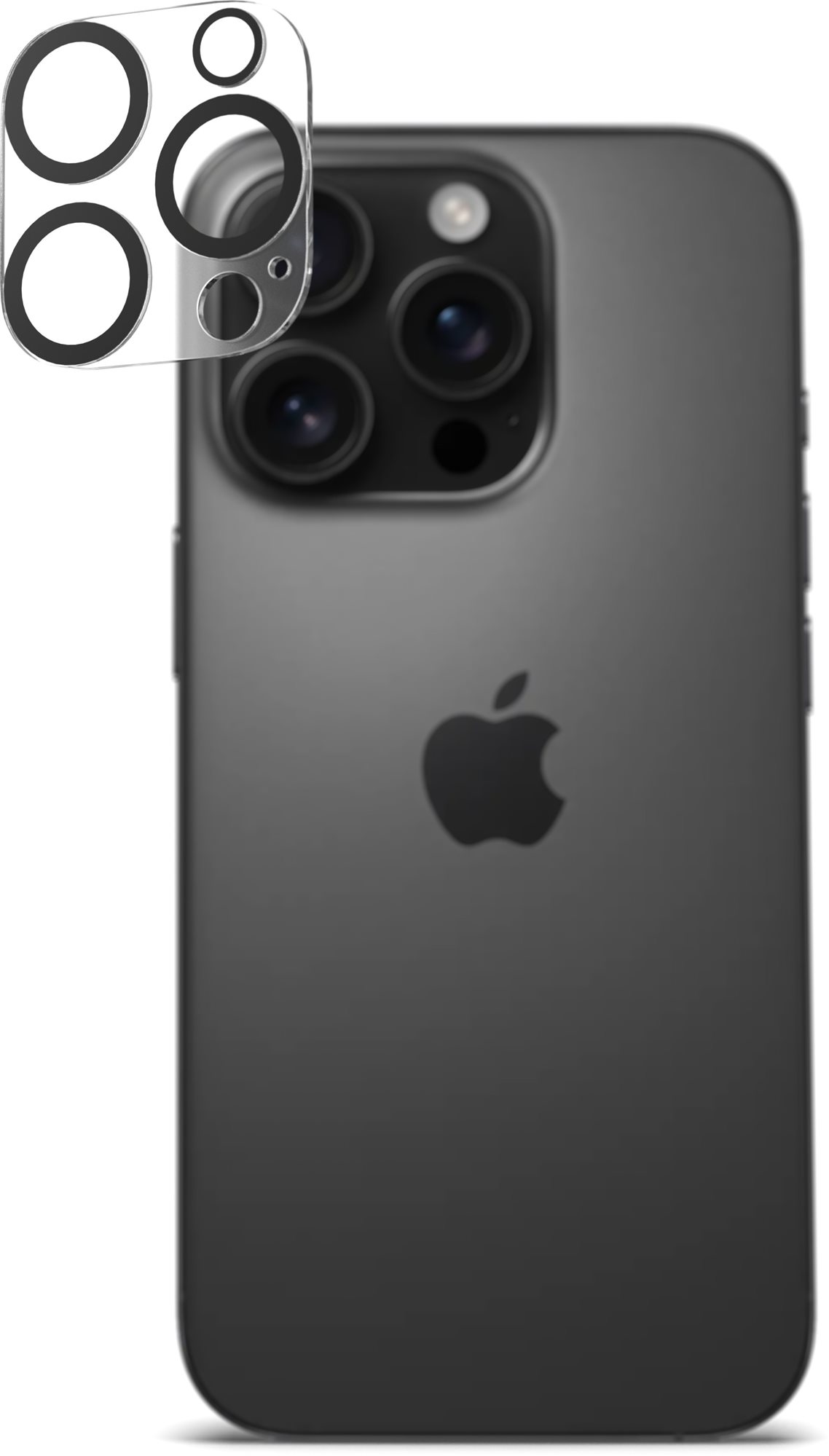 AlzaGuard Lens Protector na iPhone 16 Pro/16 Pro Max čierne