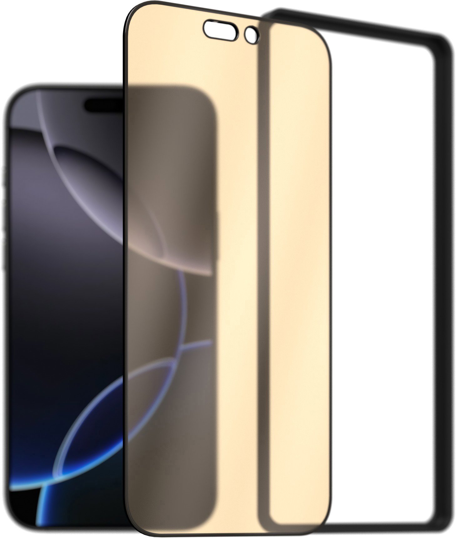 AlzaGuard 2.5D Quantum Eye Care Glass Protector na iPhone 16 Pro Max s inštalačným rámikom