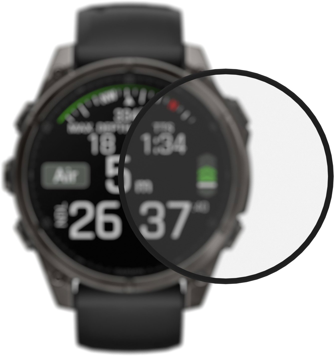 AlzaGuard Flexglass na Garmin Fenix 8 47 mm