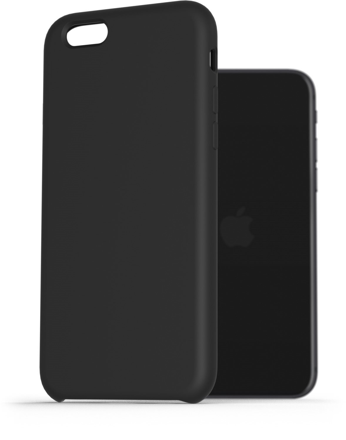 AlzaGuard Premium Liquid Silicone iPhone 7 / 8 / SE 2020 / SE 2022 čierne