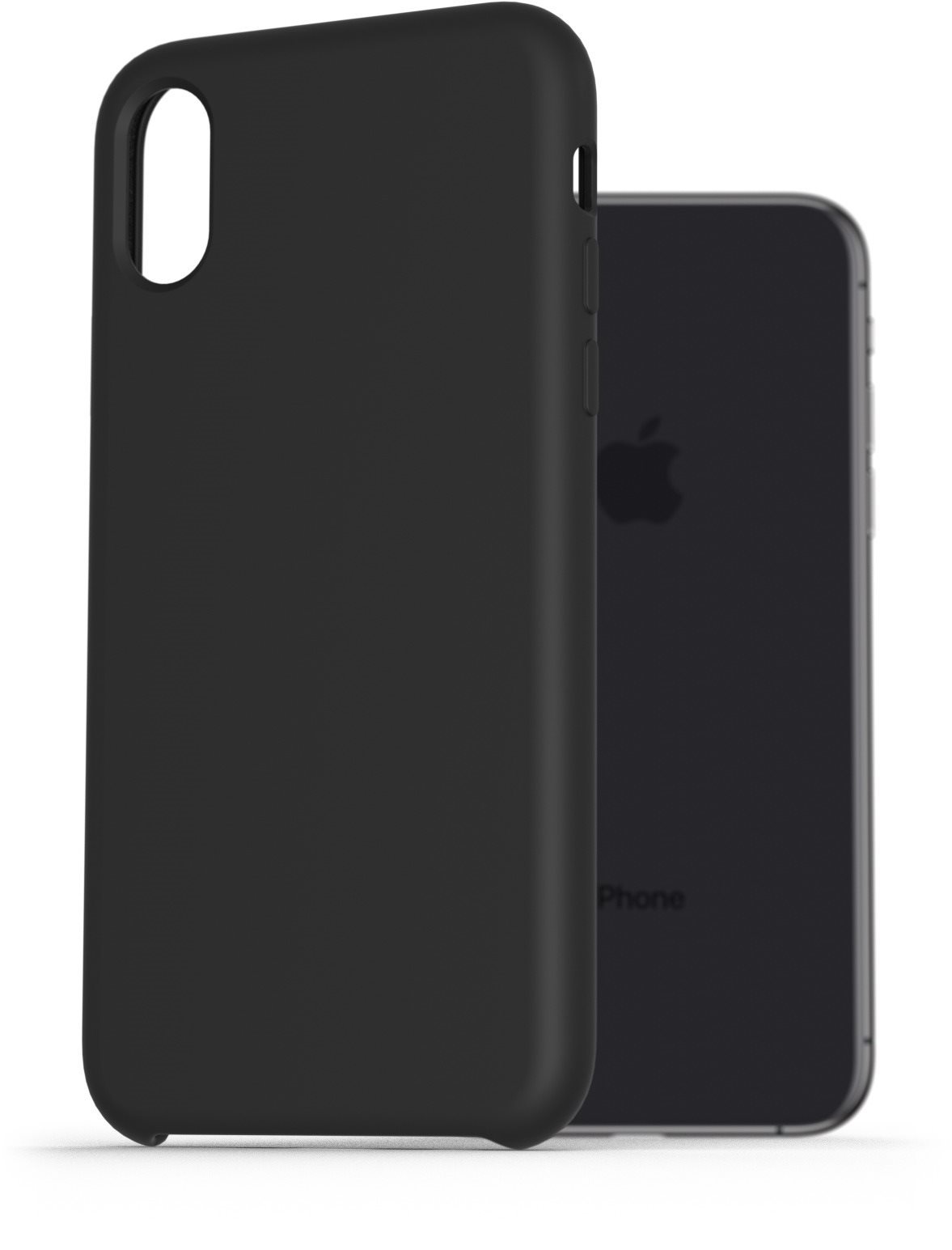 AlzaGuard Premium Liquid Silicone iPhone X / Xs čierne