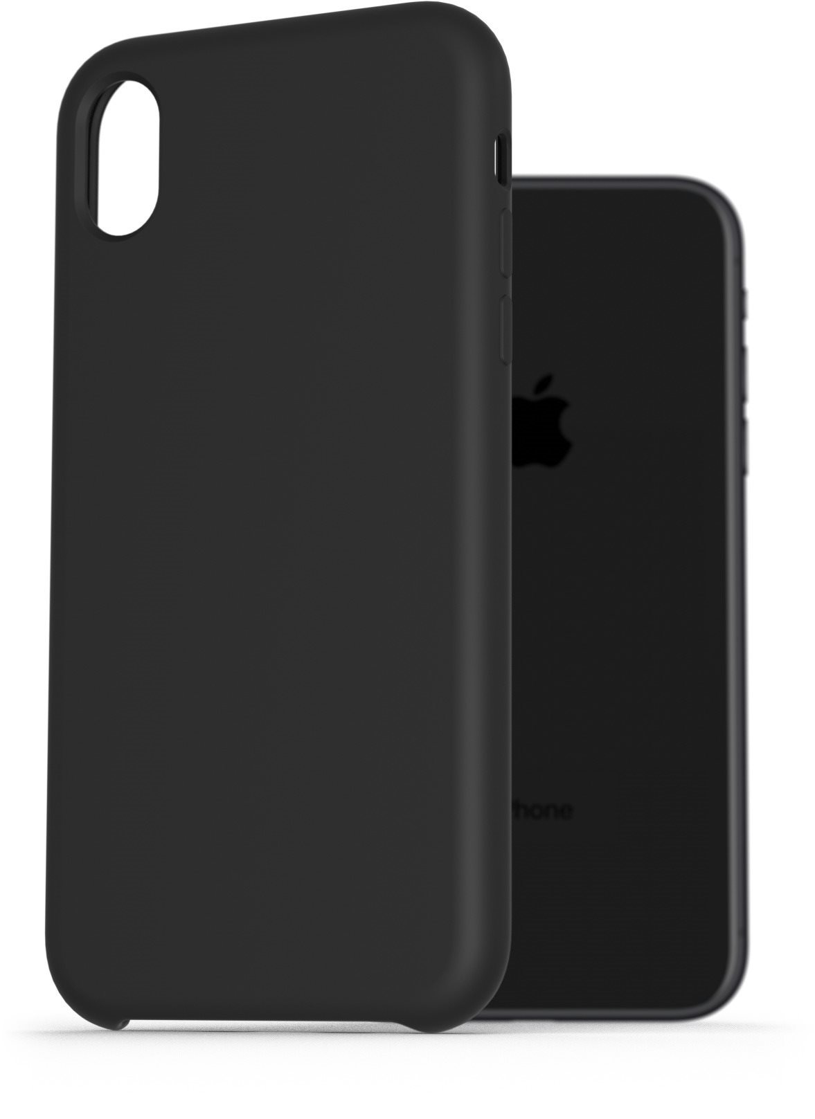 AlzaGuard Premium Liquid Silicone iPhone Xr čierne