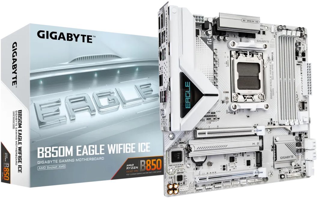 GIGABYTE B850M EAGLE WIFI6E ICE