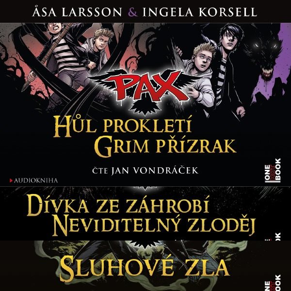 Balíček audioknih od A. Larsson PAX 1-5 za výhodnou cenu