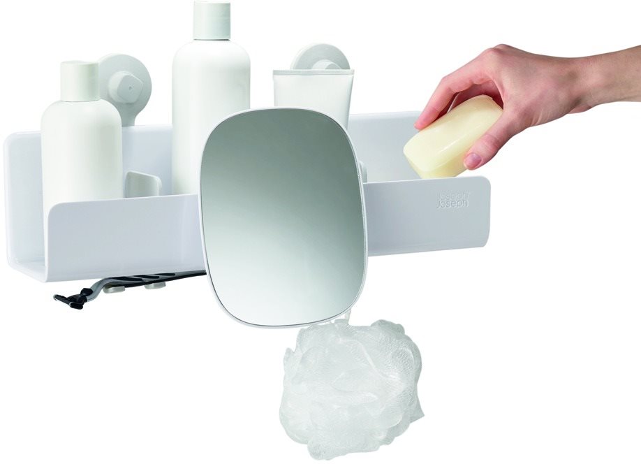 Joseph Joseph Odkladací košík do sprchy EasyStore 70548, plast, šírka 40 cm, biely