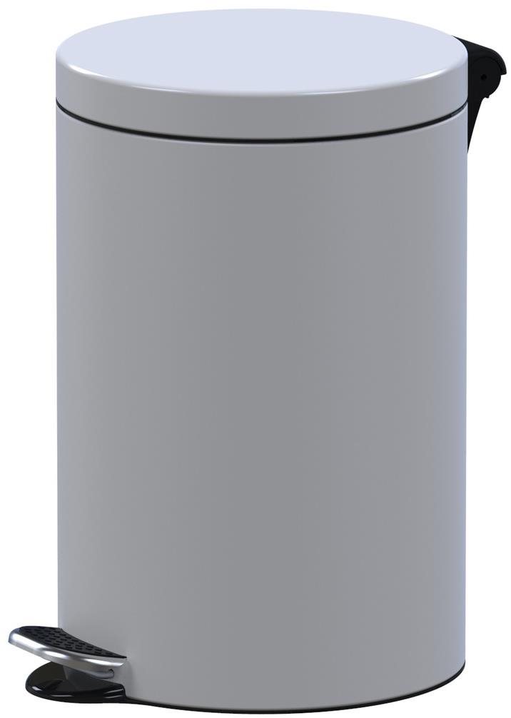ALDA Pedálový odpadkový kôš Freedom Fresh 12 l, biely