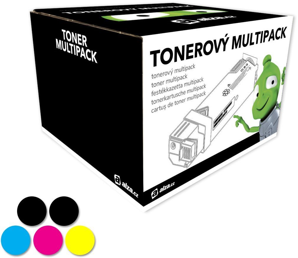 Alza č. 410X Multipack 5 ks pre tlačiarne HP