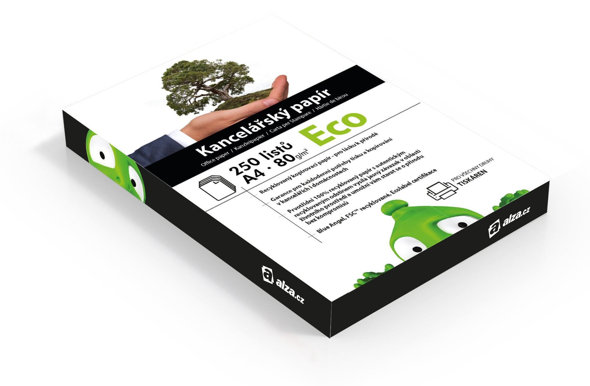 Alza Eco A4 80 g recyklovaný