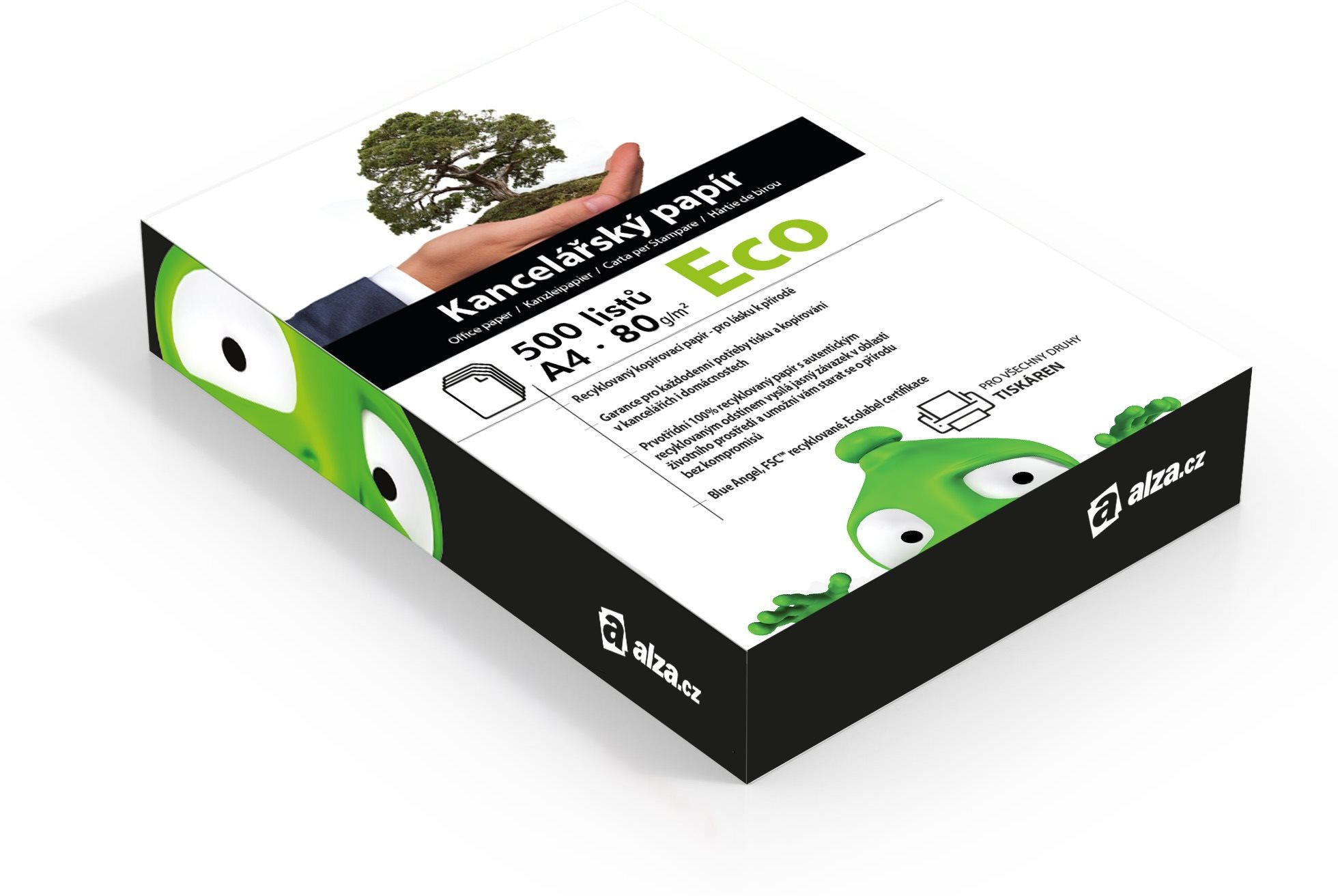 Alza Eco A4 80 g recyklovaný
