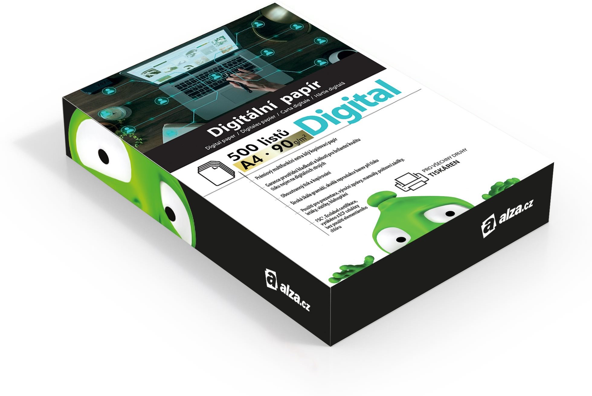 Alza Digital A4 90 g 500 listov