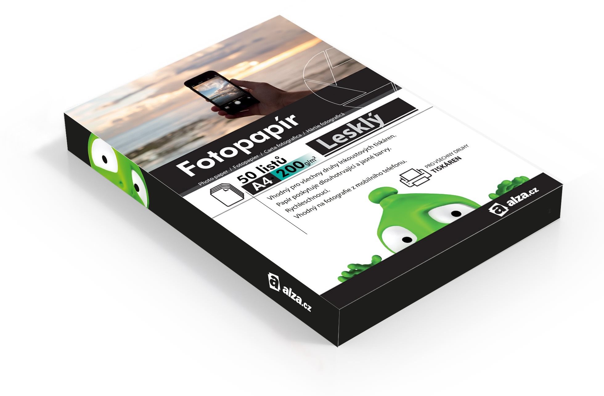 Alza Fotopapier A4 200 g lesklý
