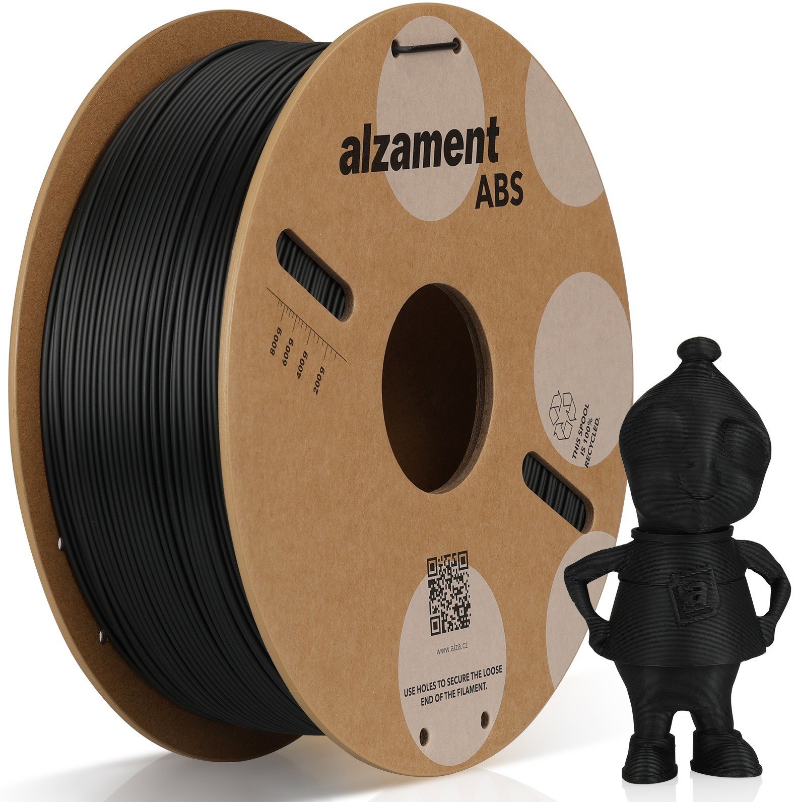 Alzament ABS 1 kg Black