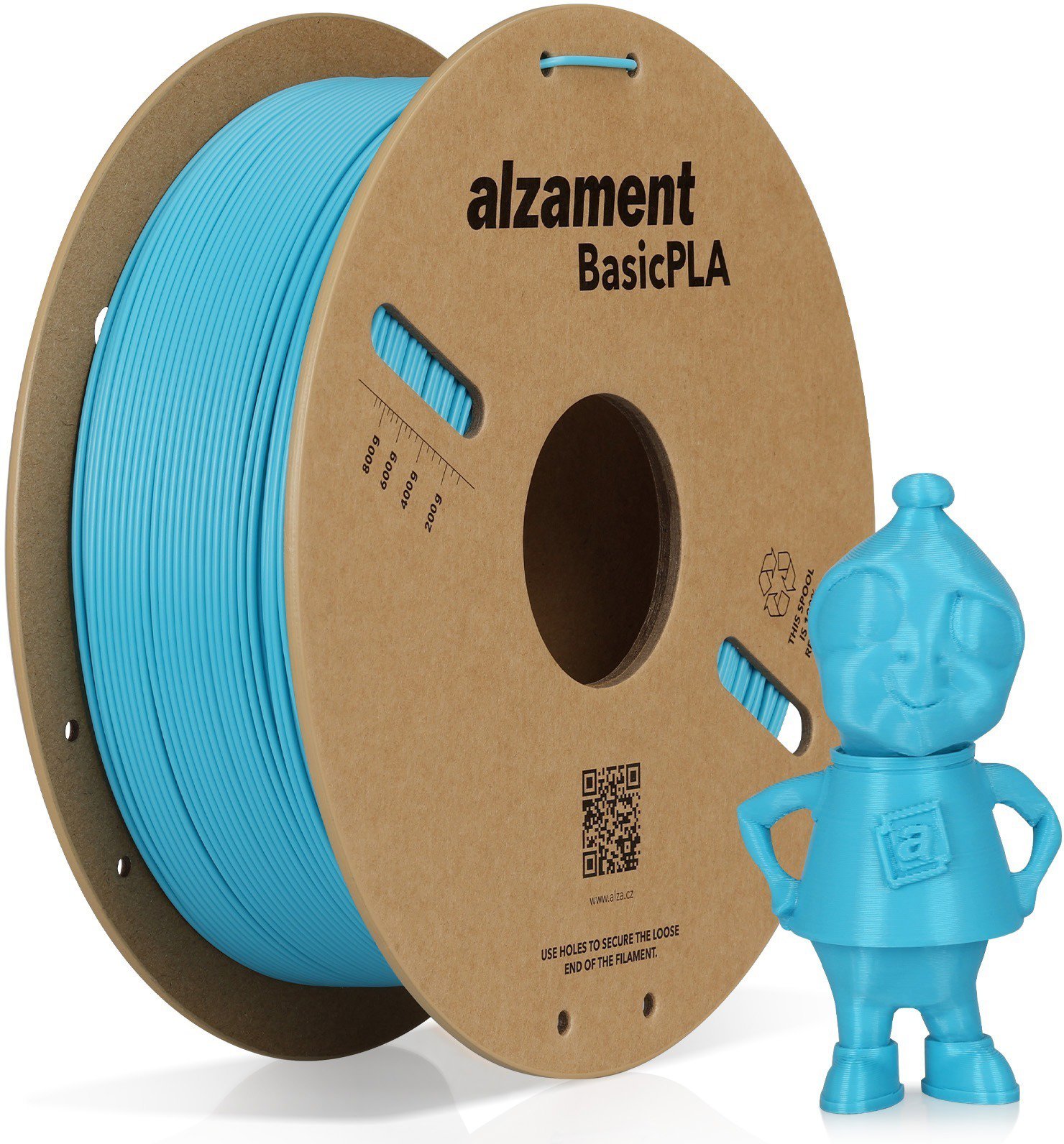 Alzament PLA Basic 1 kg Sky Blue