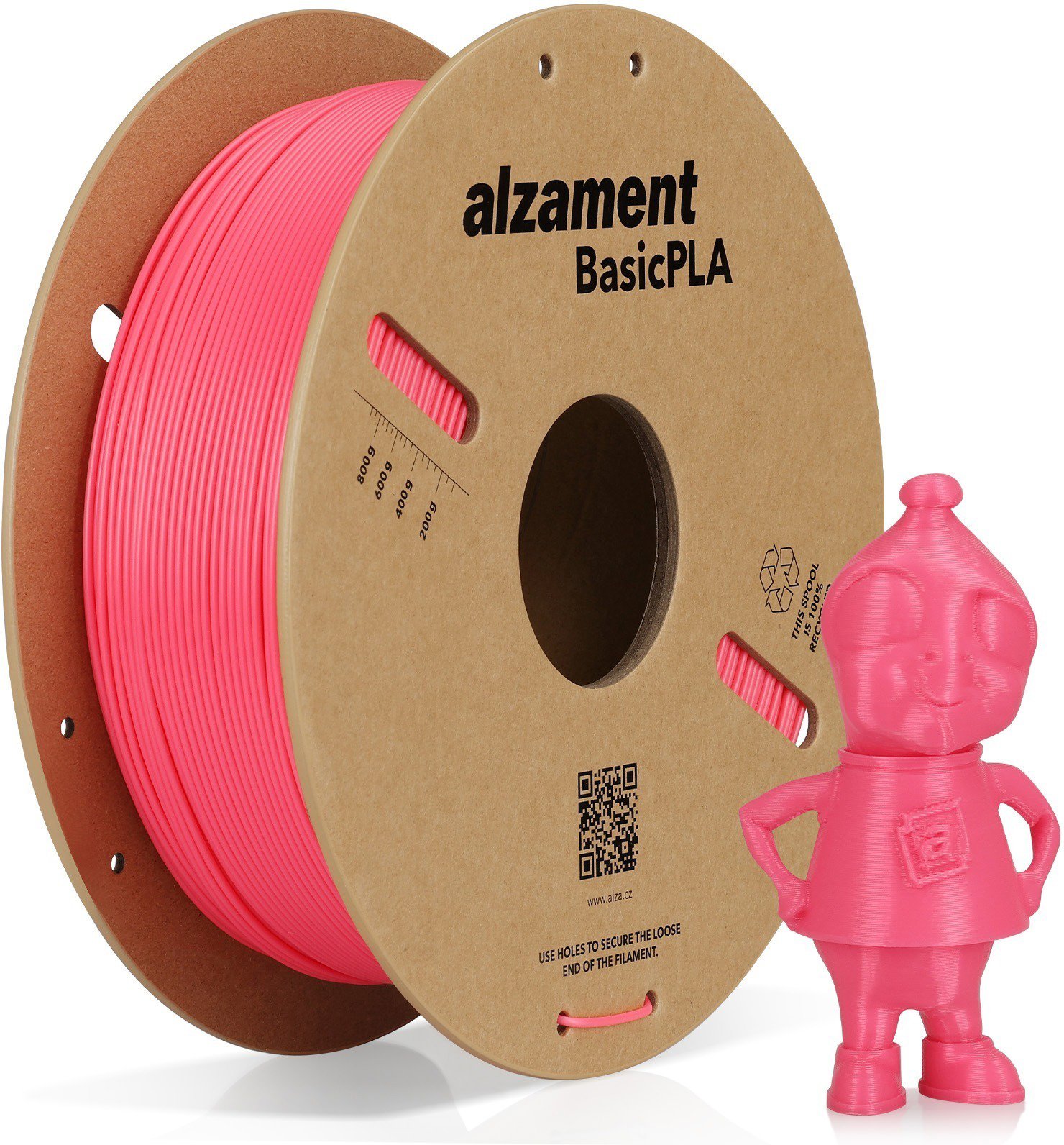 Alzament PLA Basic 1 kg Rose