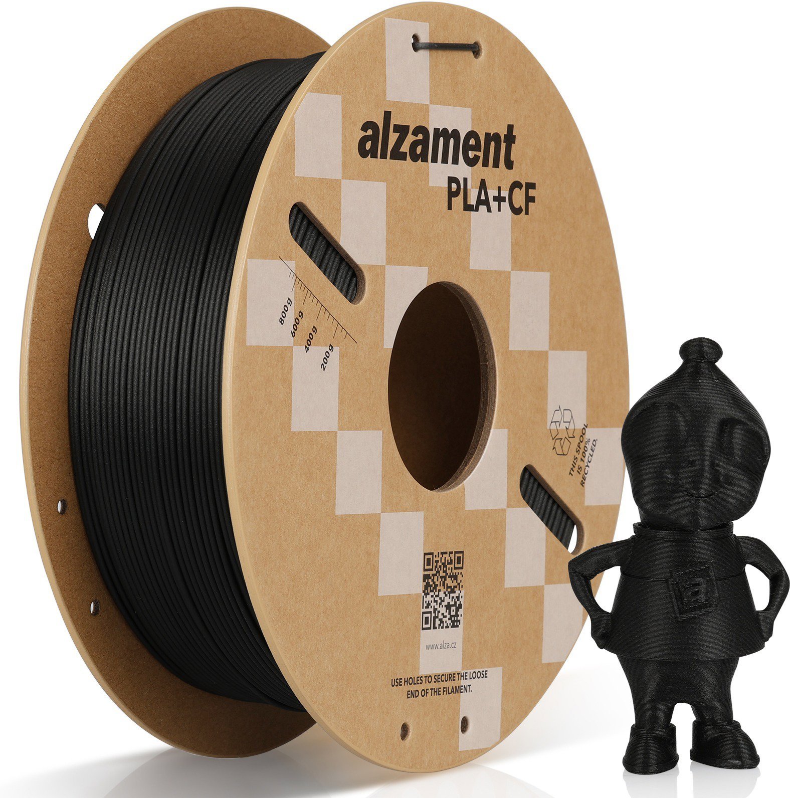 Alzament PLA-CF 1 kg Black