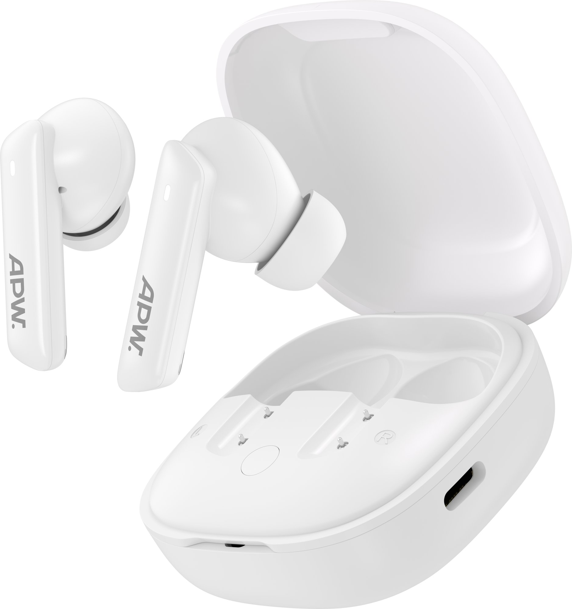 AlzaPower Boost PRO ANC, biele