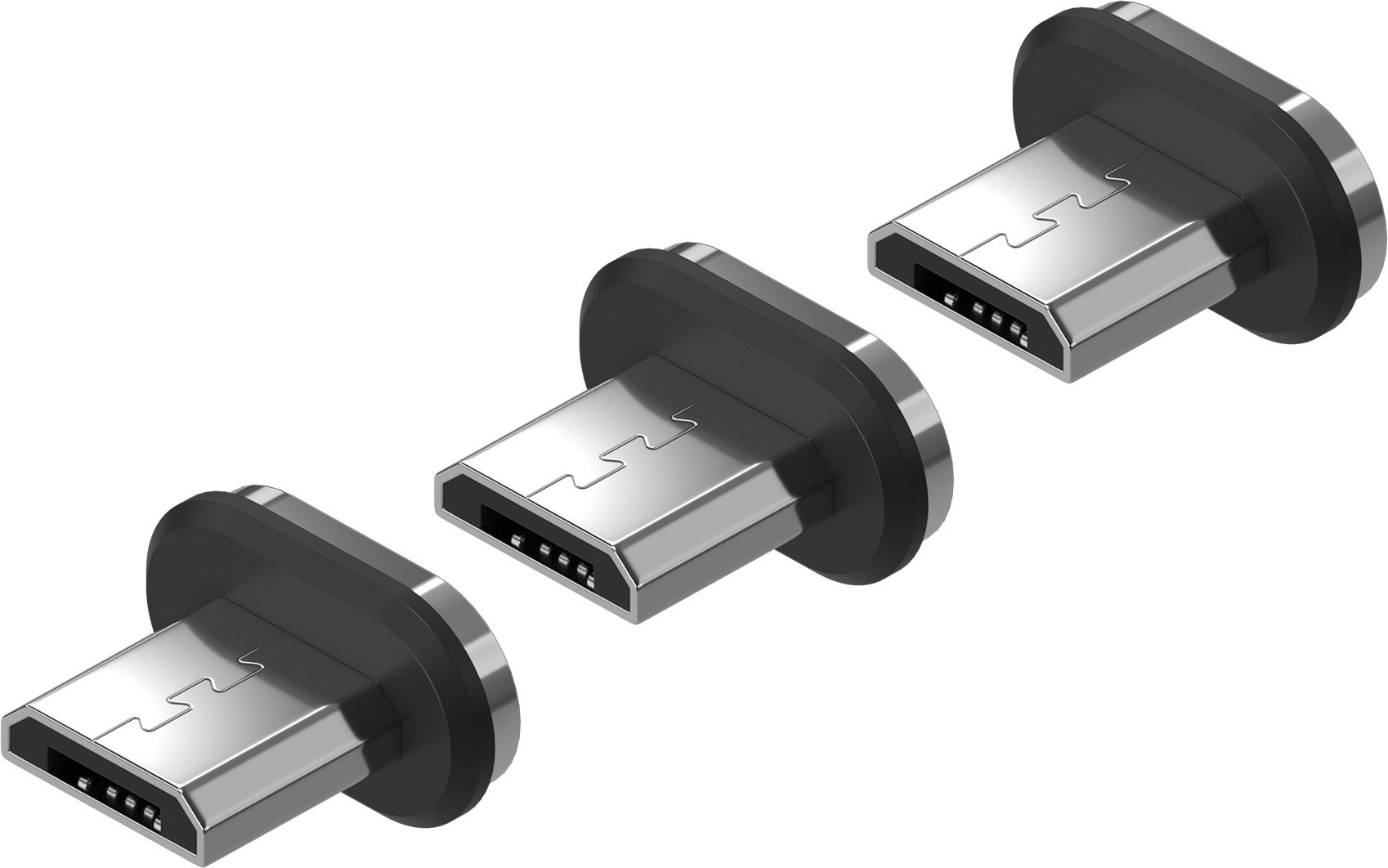 AlzaPower MagCore Plug Micro USB, 3 ks