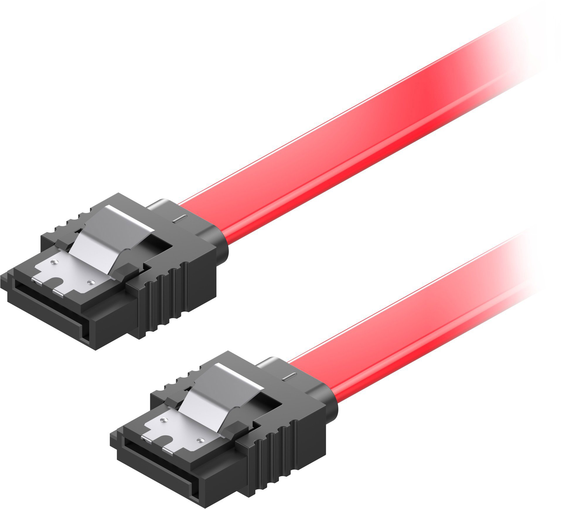 AlzaPower SATA 3.0 6Gbps 0,5 m červený