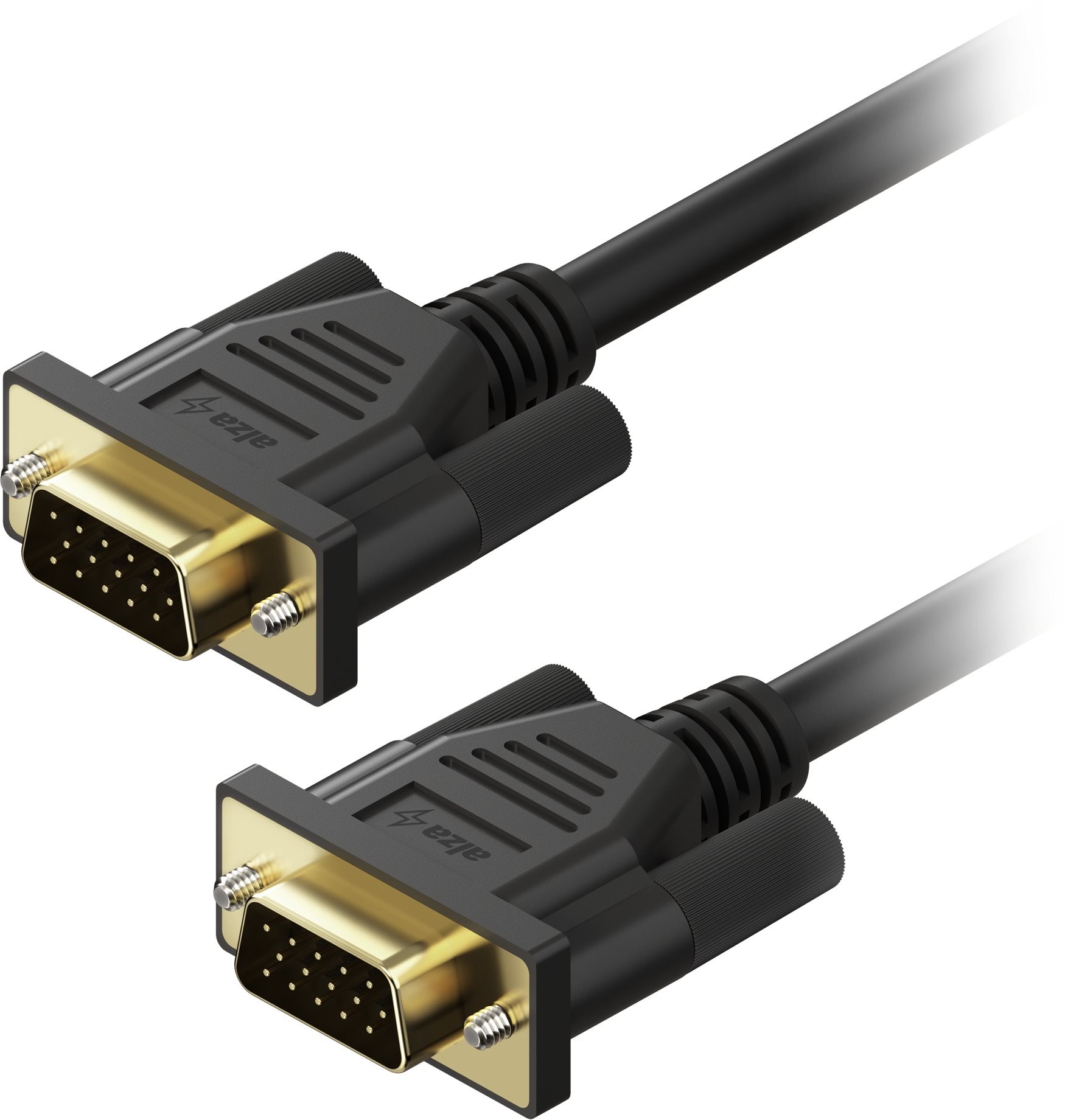 AlzaPower Core VGA 5 m čierny