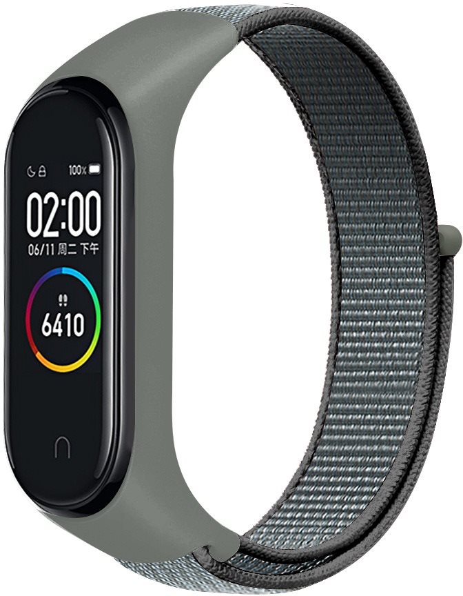 Eternico Airy na Xiaomi Mi band 5 / 6 / 7 Elephant Gray