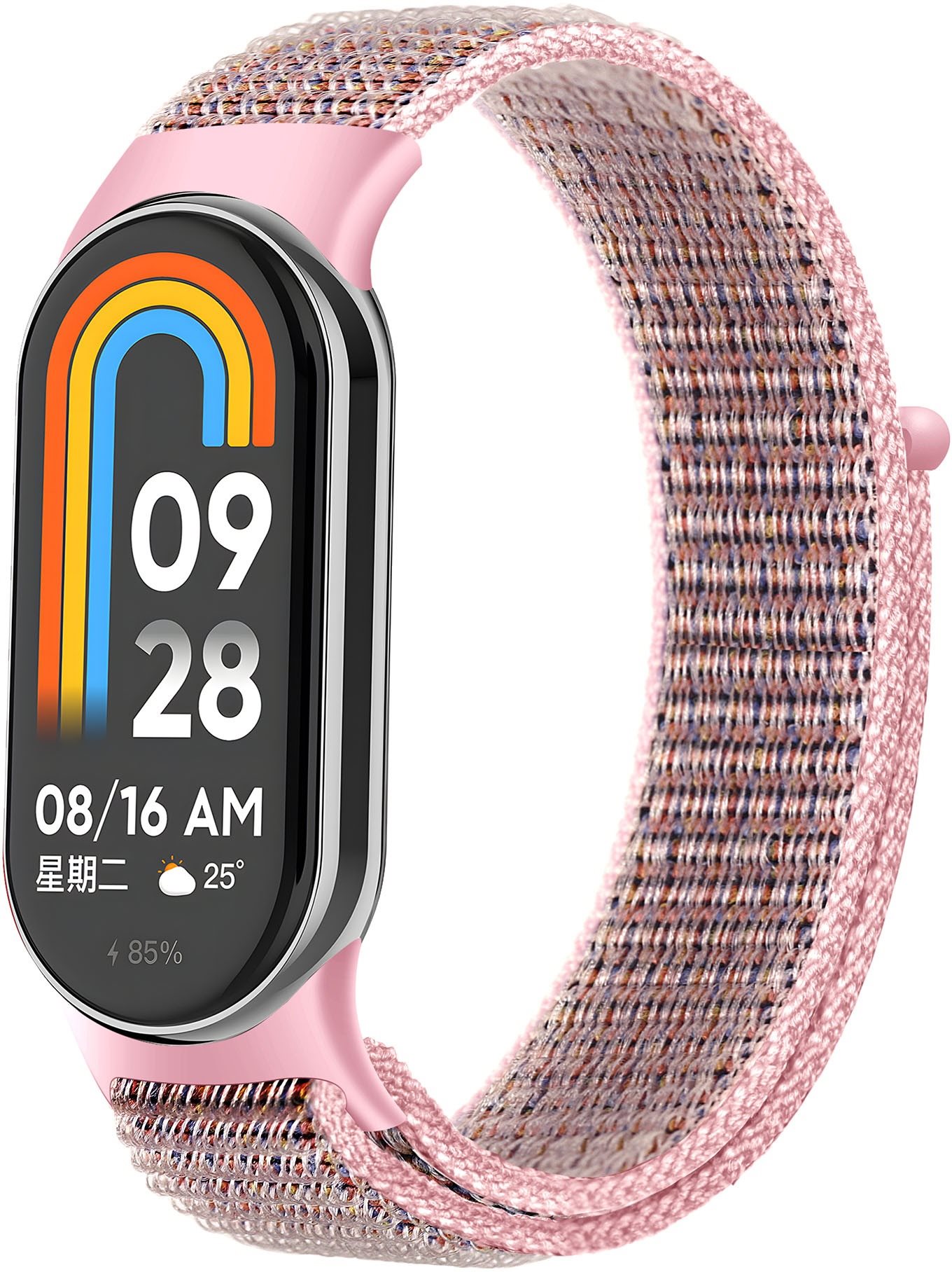 Eternico Airy na Xiaomi Smart Band 8/9/10 Baby Pink