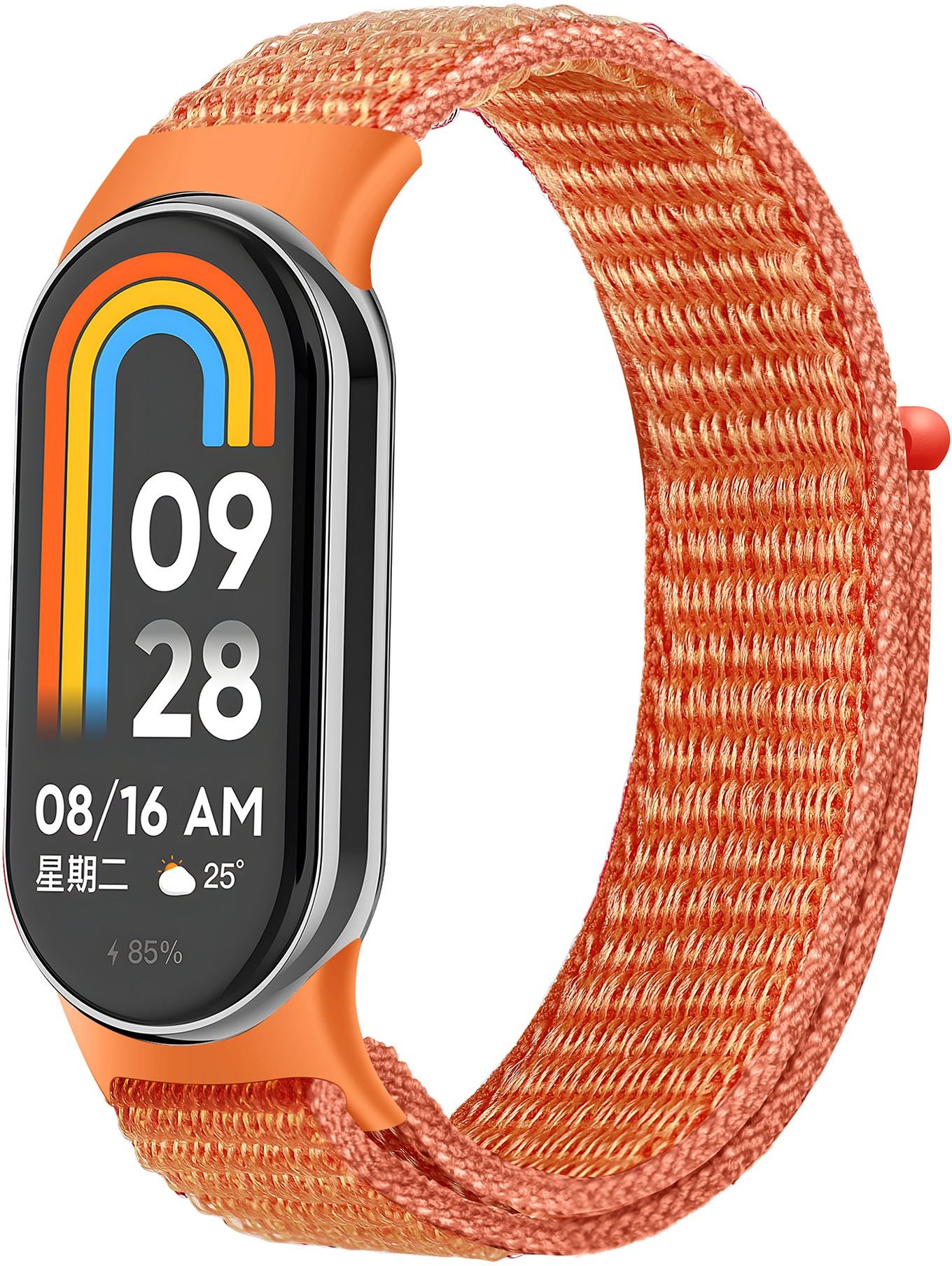 Eternico Airy na Xiaomi Smart Band 8/9/10 Pastel Orange