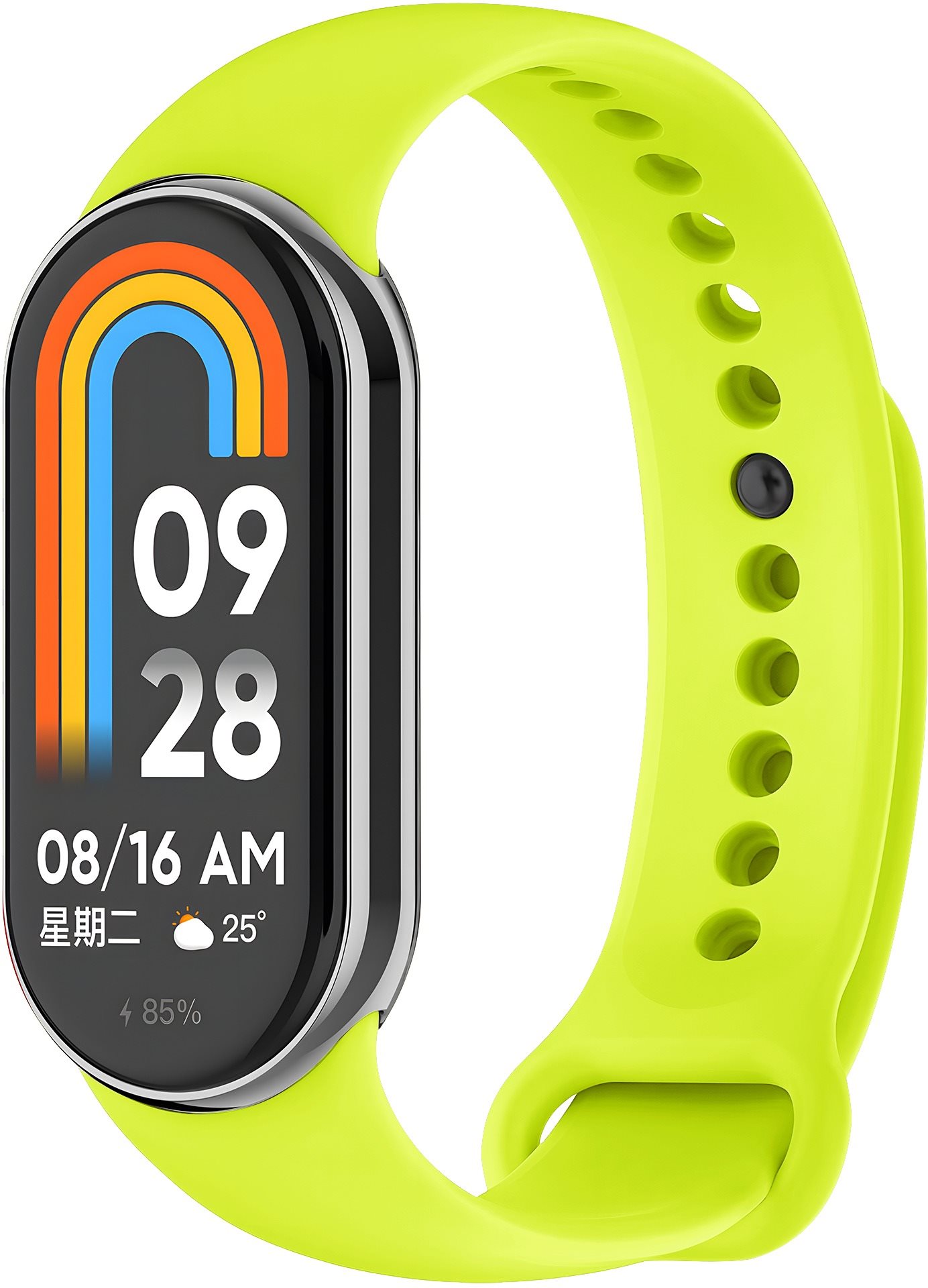 Eternico Essential na Xiaomi Smart Band 8/9/10 Lime Green