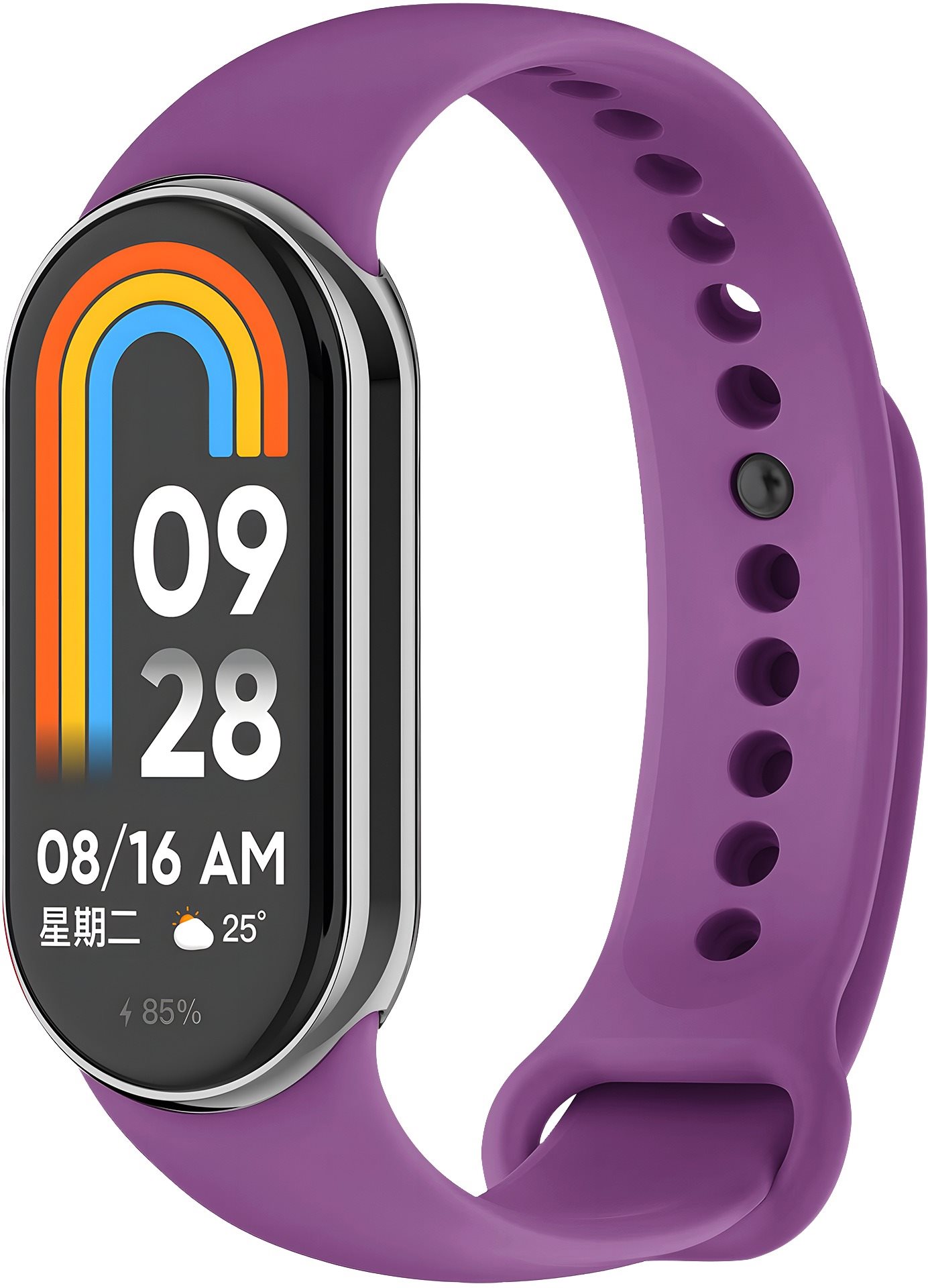 Eternico Essential na Xiaomi Smart Band 8/9/10 Solid Purple