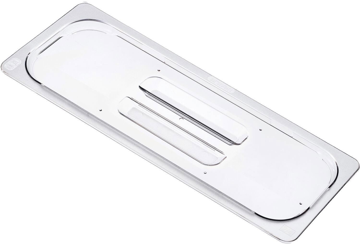 Araven Víko na gastronádobu GN 2/4, polykarbonát, volné